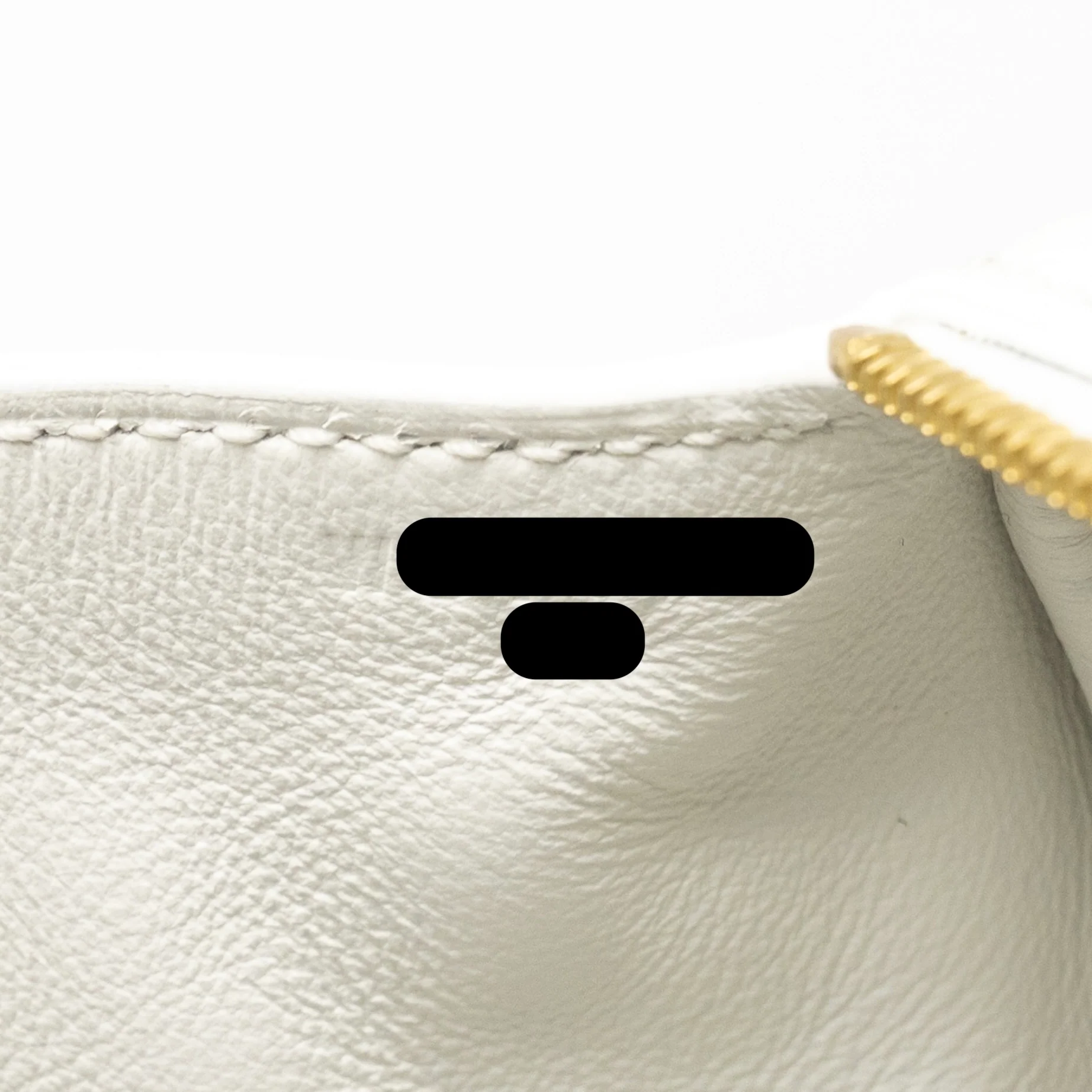 Hermes Mini Lindy clemence New White GHW stamp W - Image 17