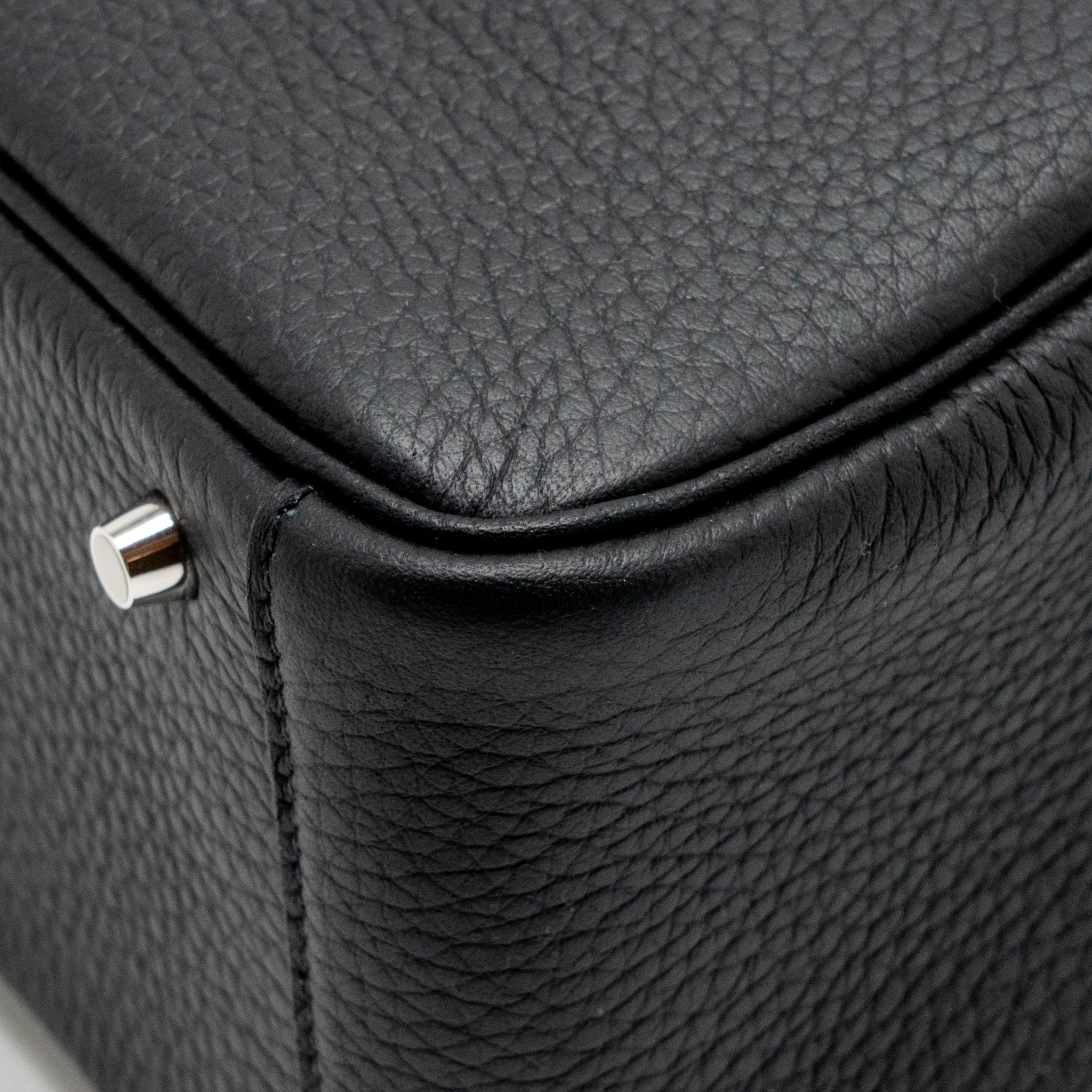 Hermes Mini Lindy II Clemence black SHW stamp G - Image 10