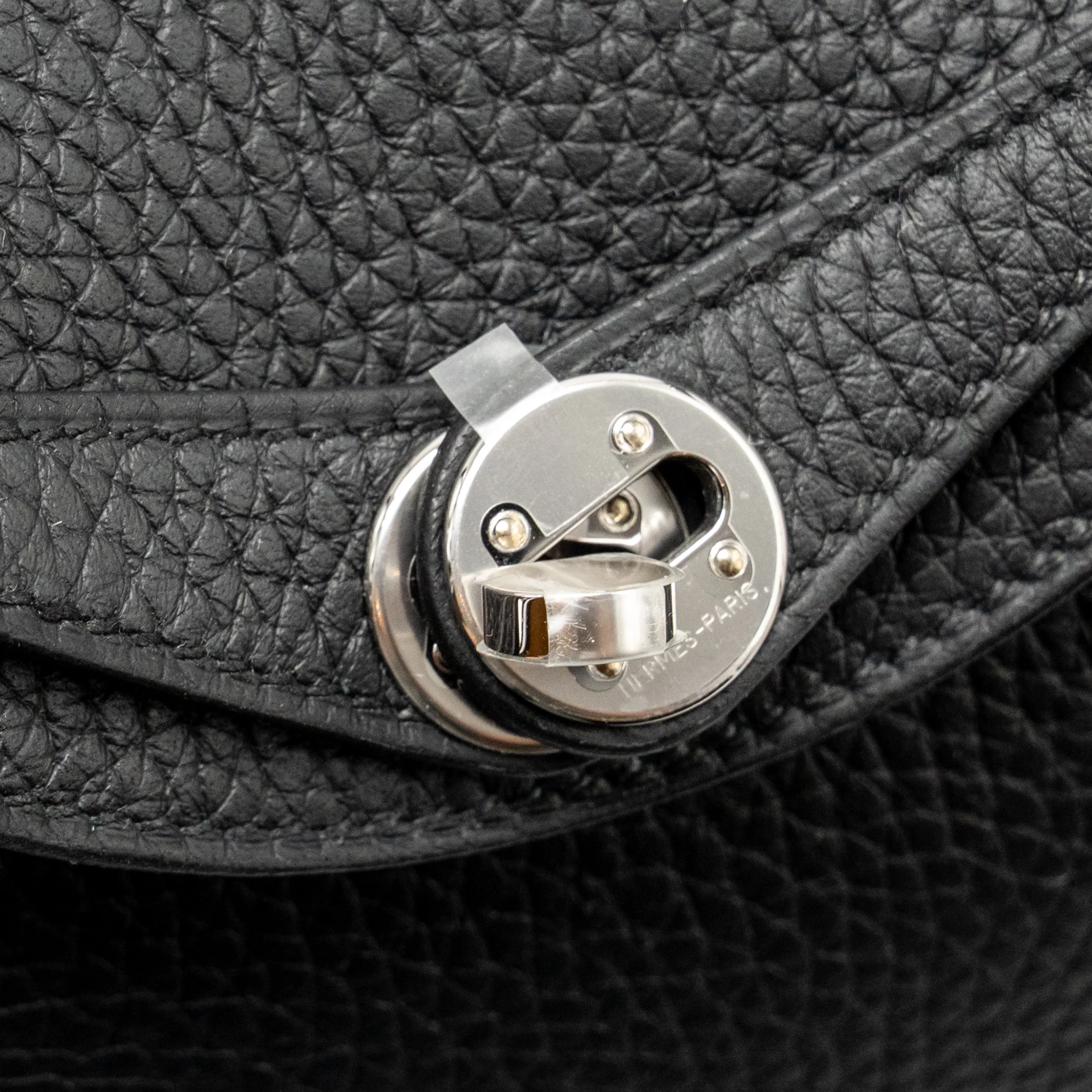 Hermes Mini Lindy II Clemence black SHW stamp G - Image 13