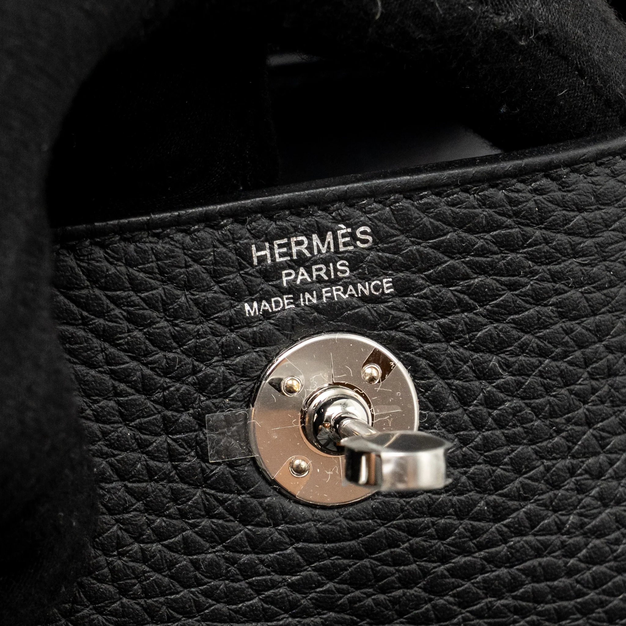 Hermes Mini Lindy II Clemence black SHW stamp G - Image 14