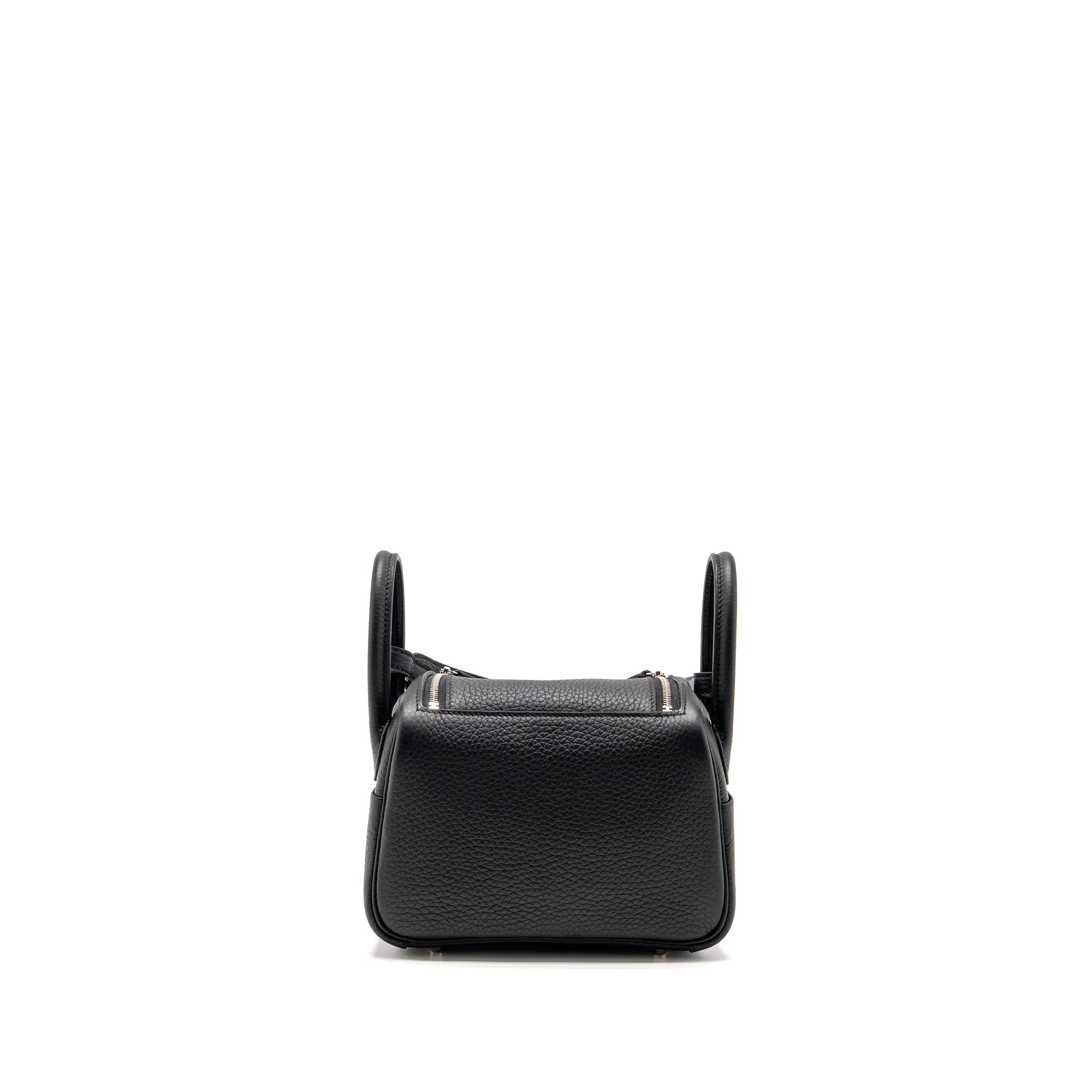 Hermes Mini Lindy II Clemence black SHW stamp G - Image 2