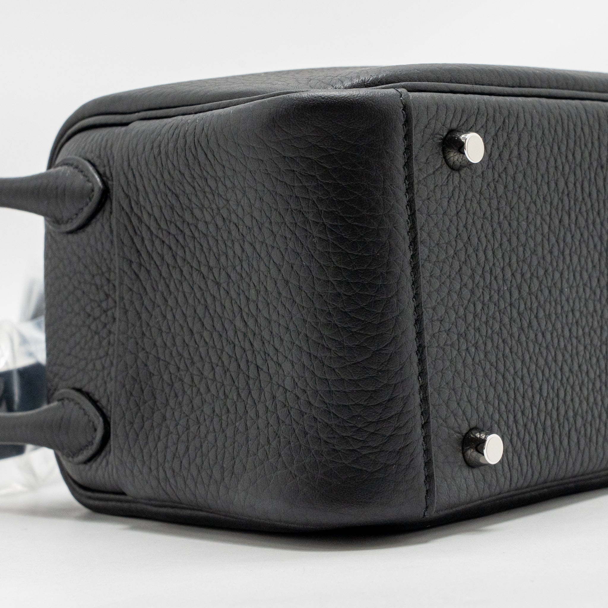 Hermes Mini Lindy II Clemence black SHW stamp G - Image 7