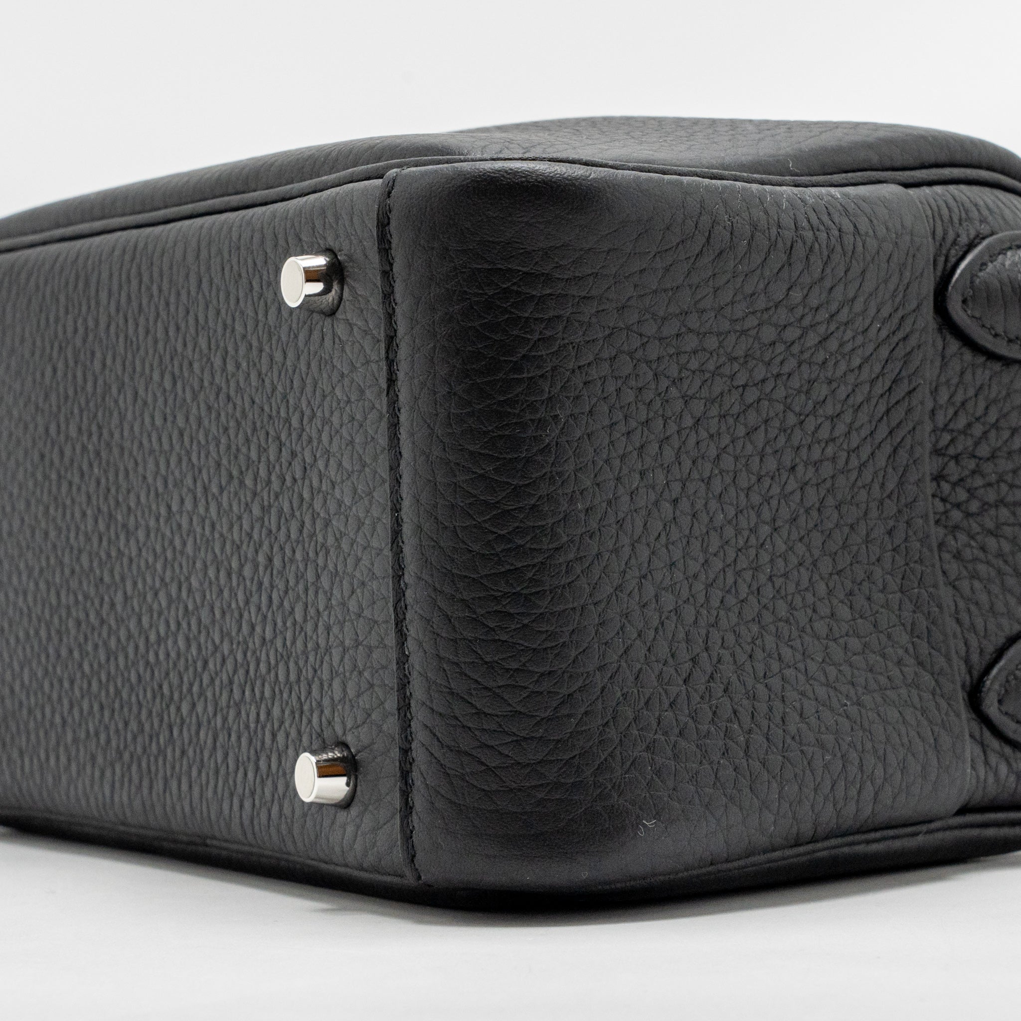 Hermes Mini Lindy II Clemence black SHW stamp G - Image 8