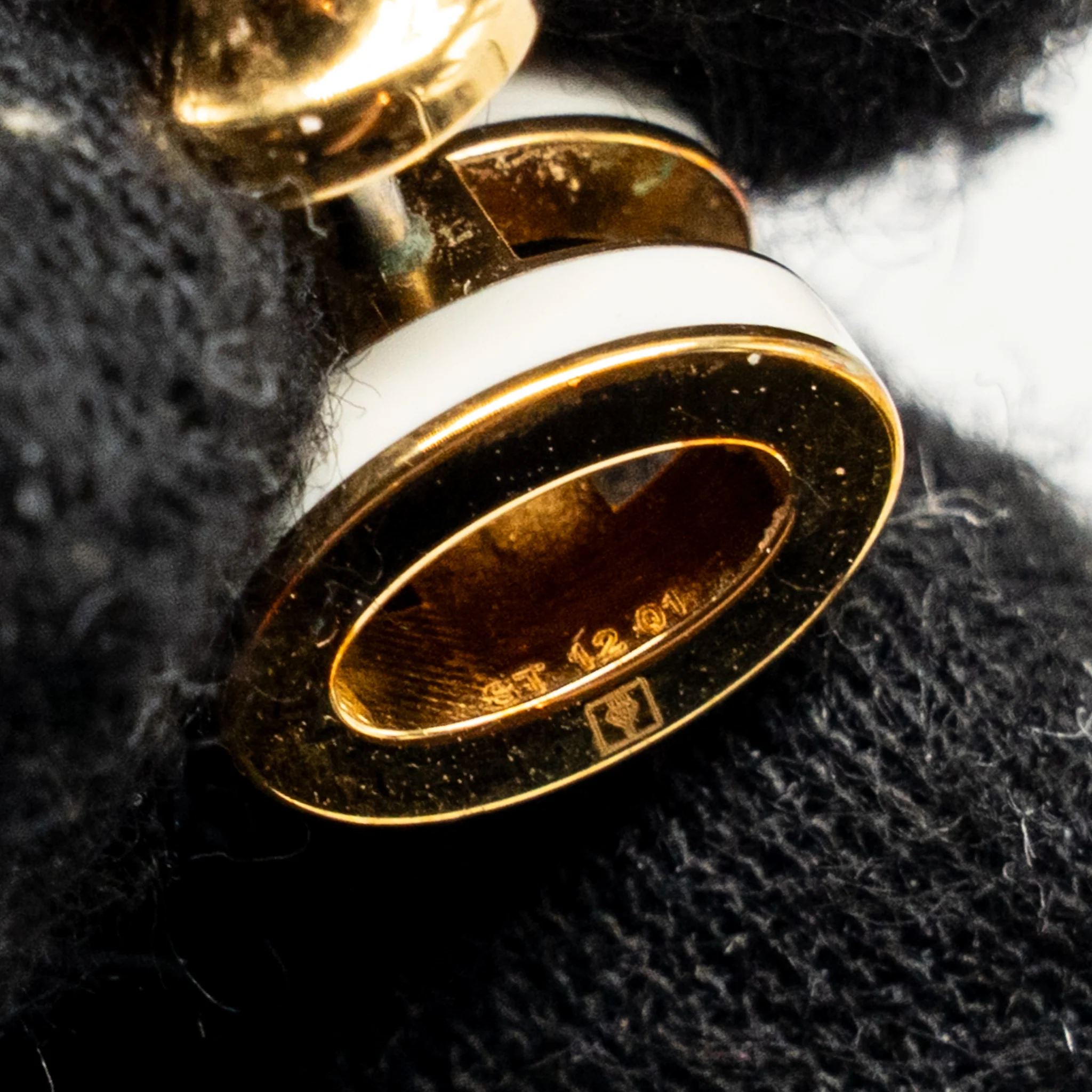 Hermes Mini Pop H Earrings Blanc RGHW - Image 5