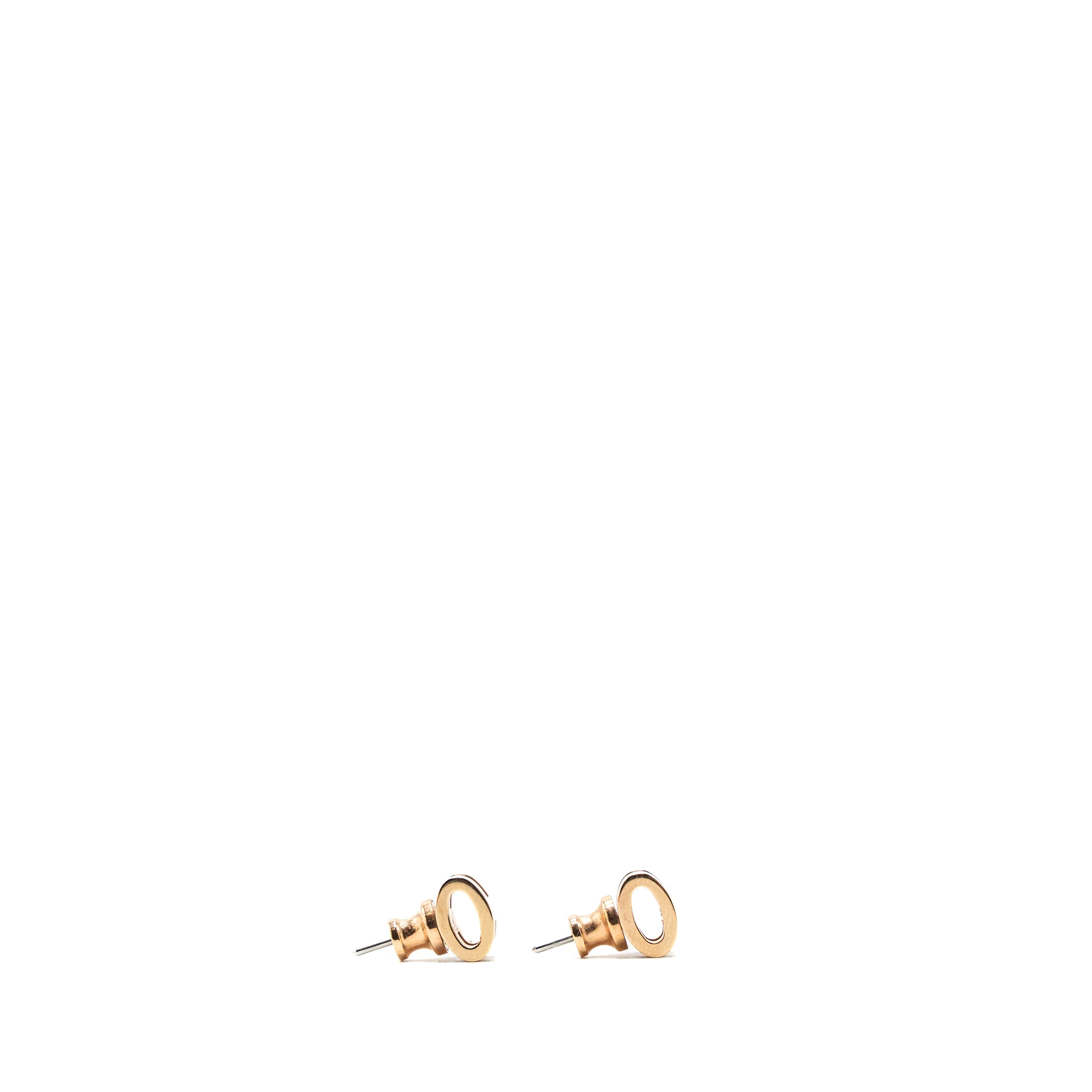 Hermes mini pop H earrings marron glacé RGHW - Image 2