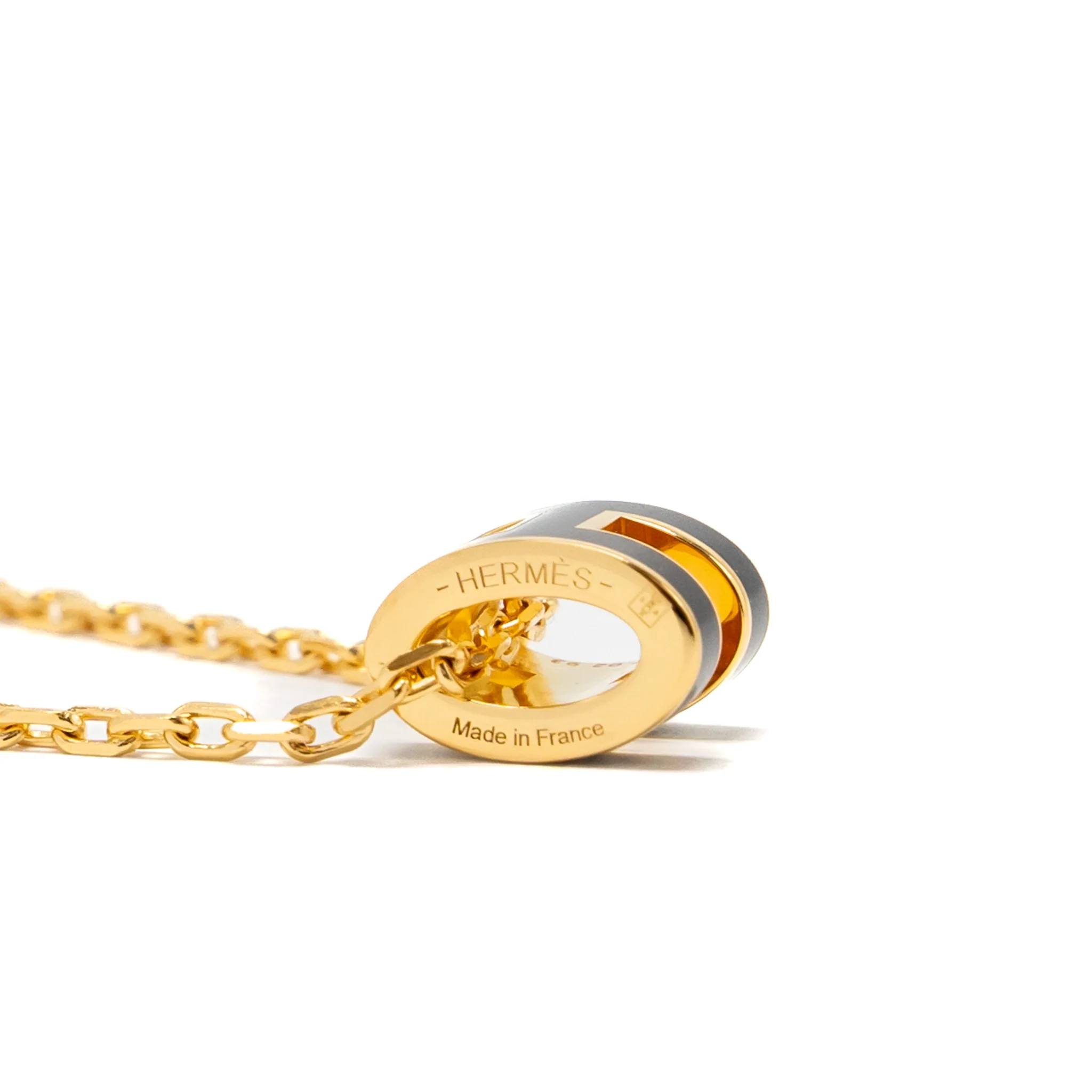 Hermes mini pop h pendant Black GHW - Image 3