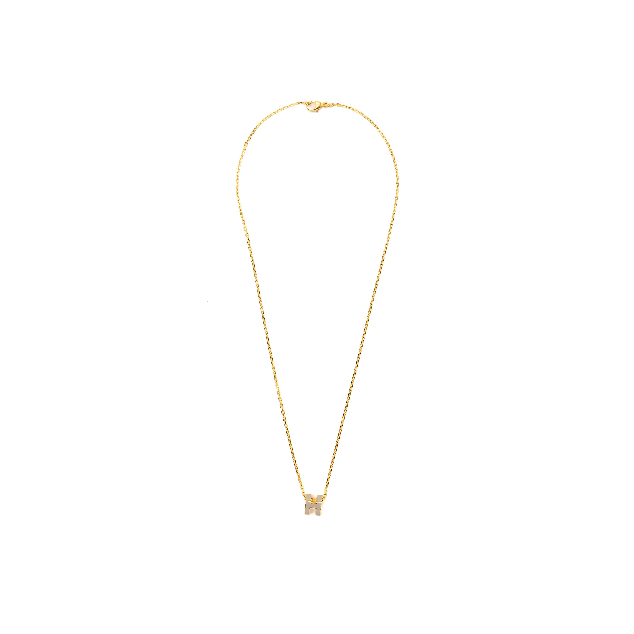 Hermes Mini POP H Pendant Marron Glace GHW - Image 2
