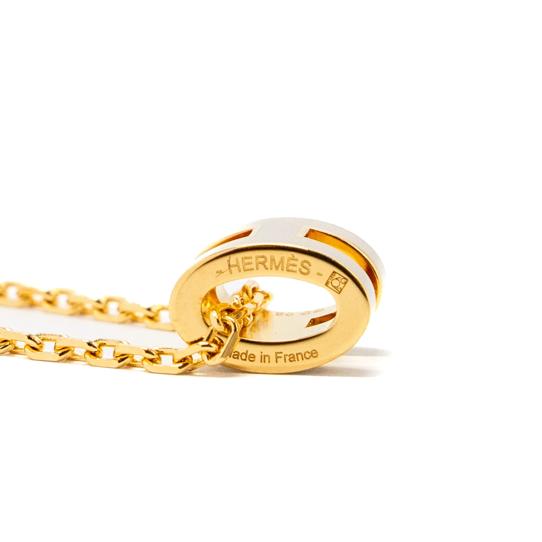 Hermes Mini POP H Pendant Marron Glace GHW - Image 4