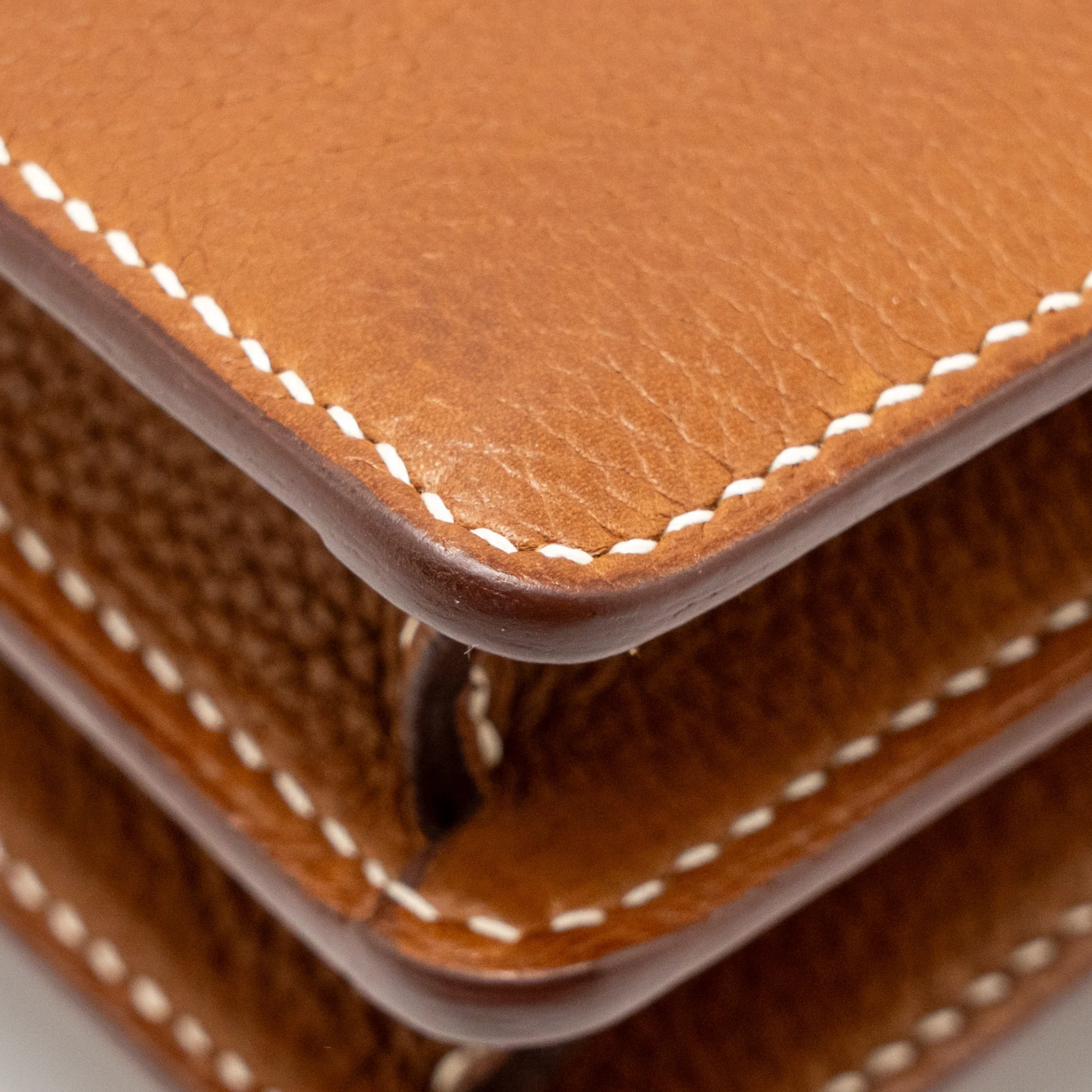 Hermes Mini Roulis Barenia Faubourg 34 Fauve Gold LGHW Stamp D - Image 10