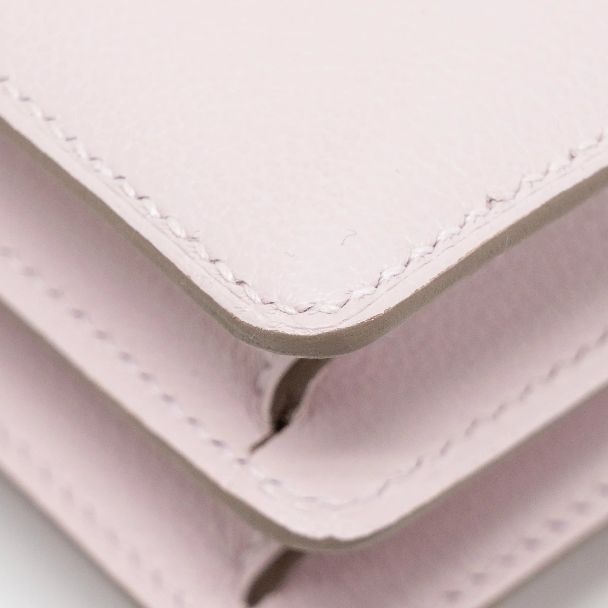Hermes Mini Roulis Evercolor Mauve Pale SHW Stamp B - Image 10