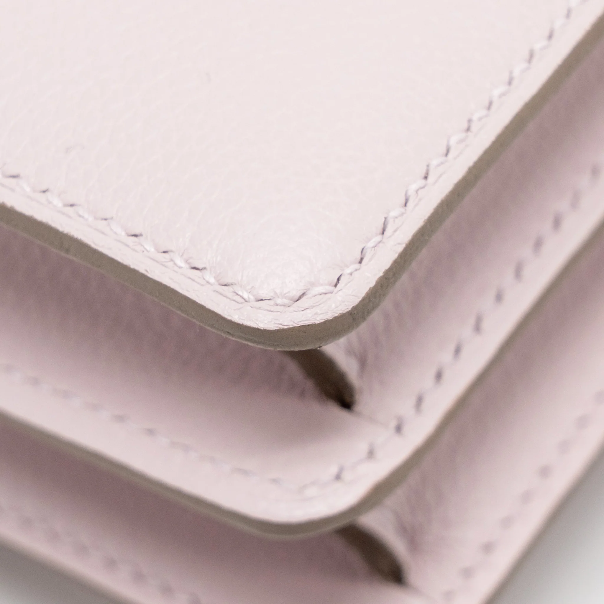 Hermes Mini Roulis Evercolor Mauve Pale SHW Stamp B - Image 11