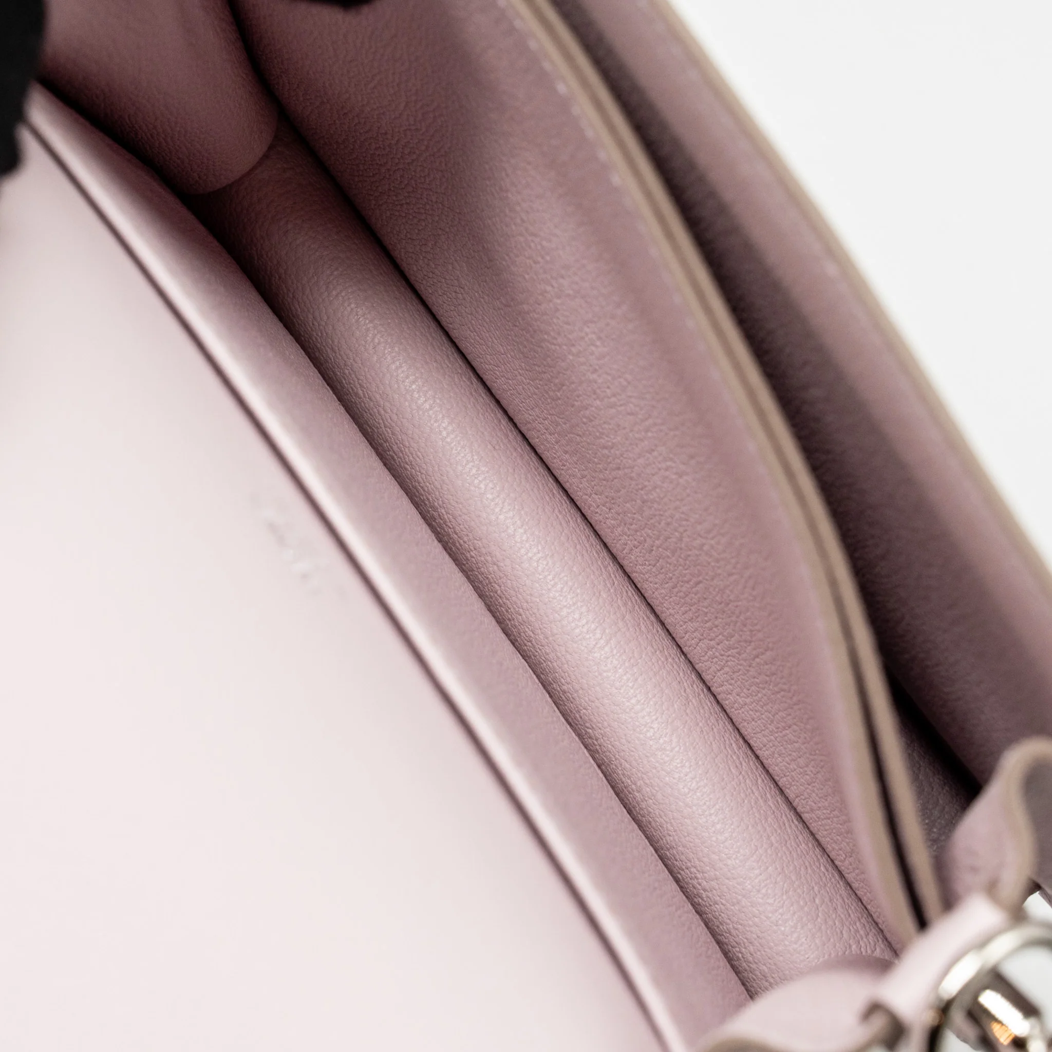 Hermes Mini Roulis Evercolor Mauve Pale SHW Stamp B - Image 16