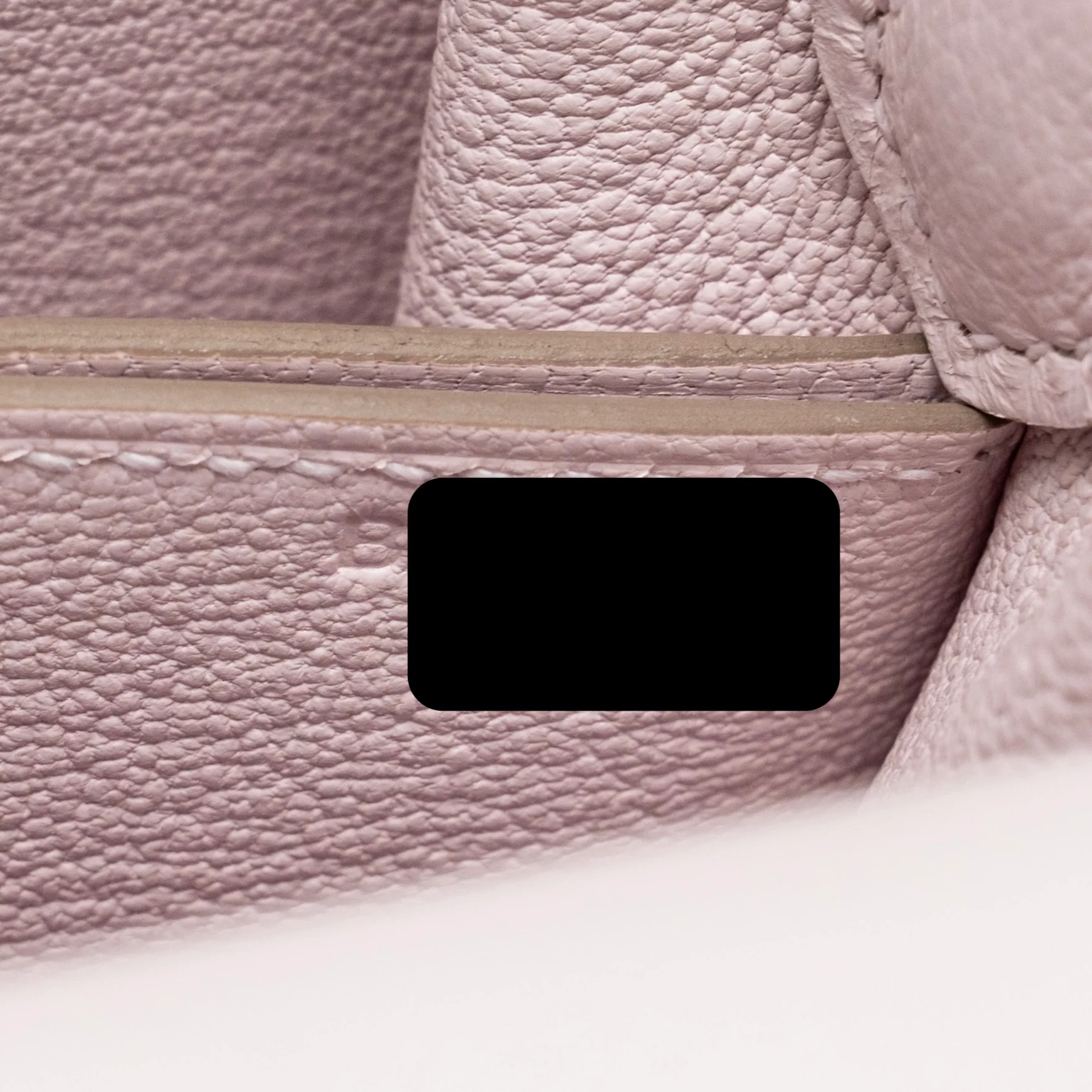 Hermes Mini Roulis Evercolor Mauve Pale SHW Stamp B - Image 17