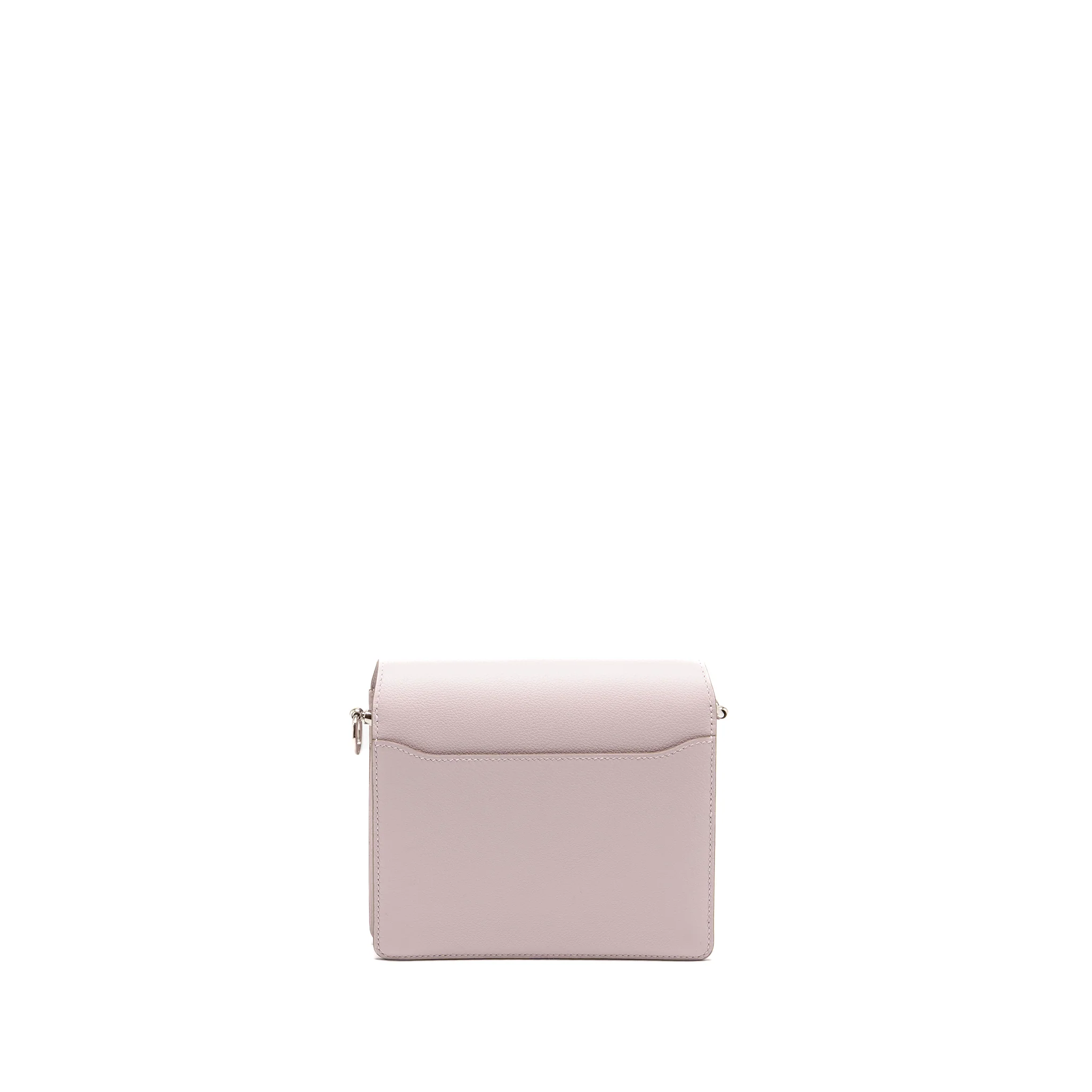 Hermes Mini Roulis Evercolor Mauve Pale SHW Stamp B - Image 2