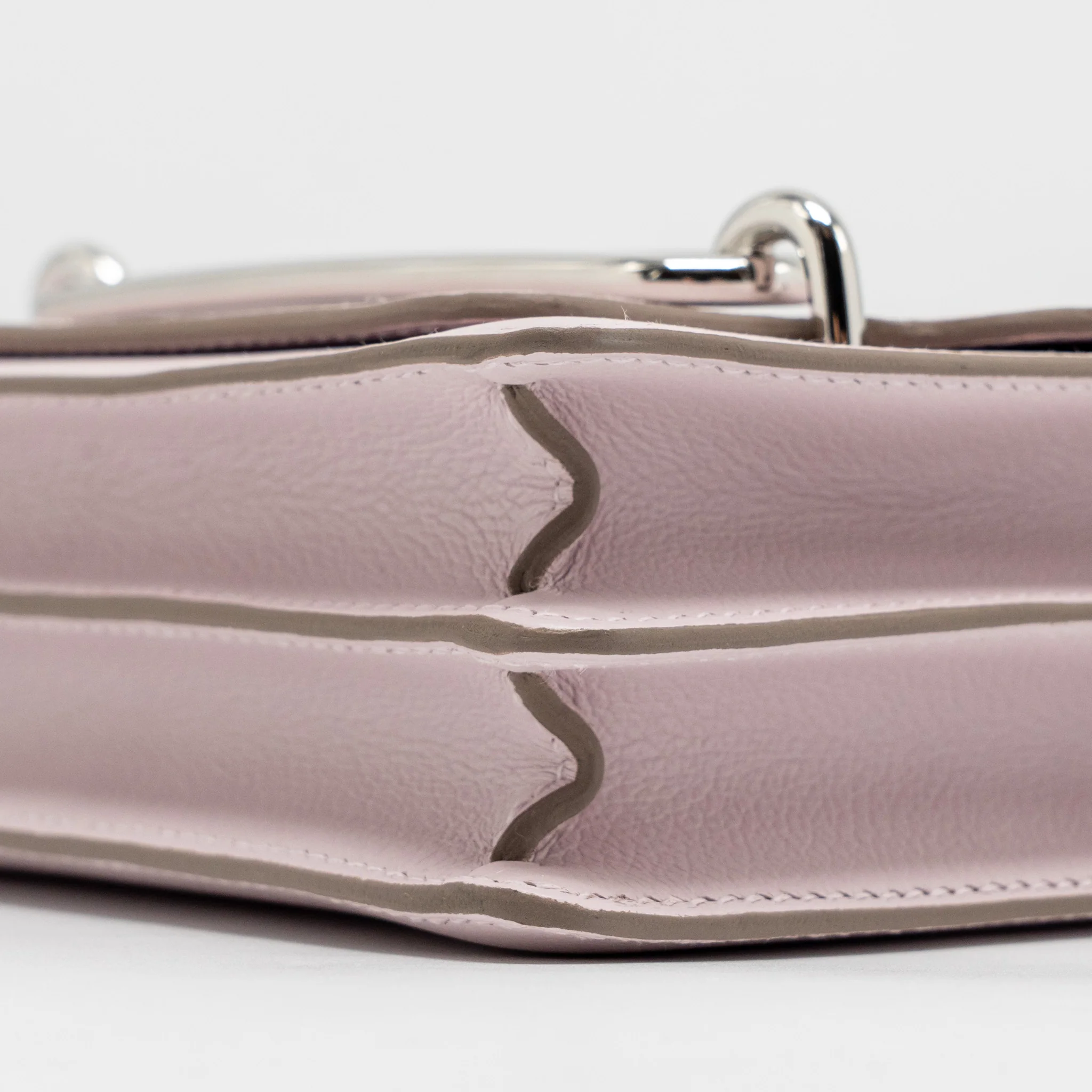 Hermes Mini Roulis Evercolor Mauve Pale SHW Stamp B - Image 7