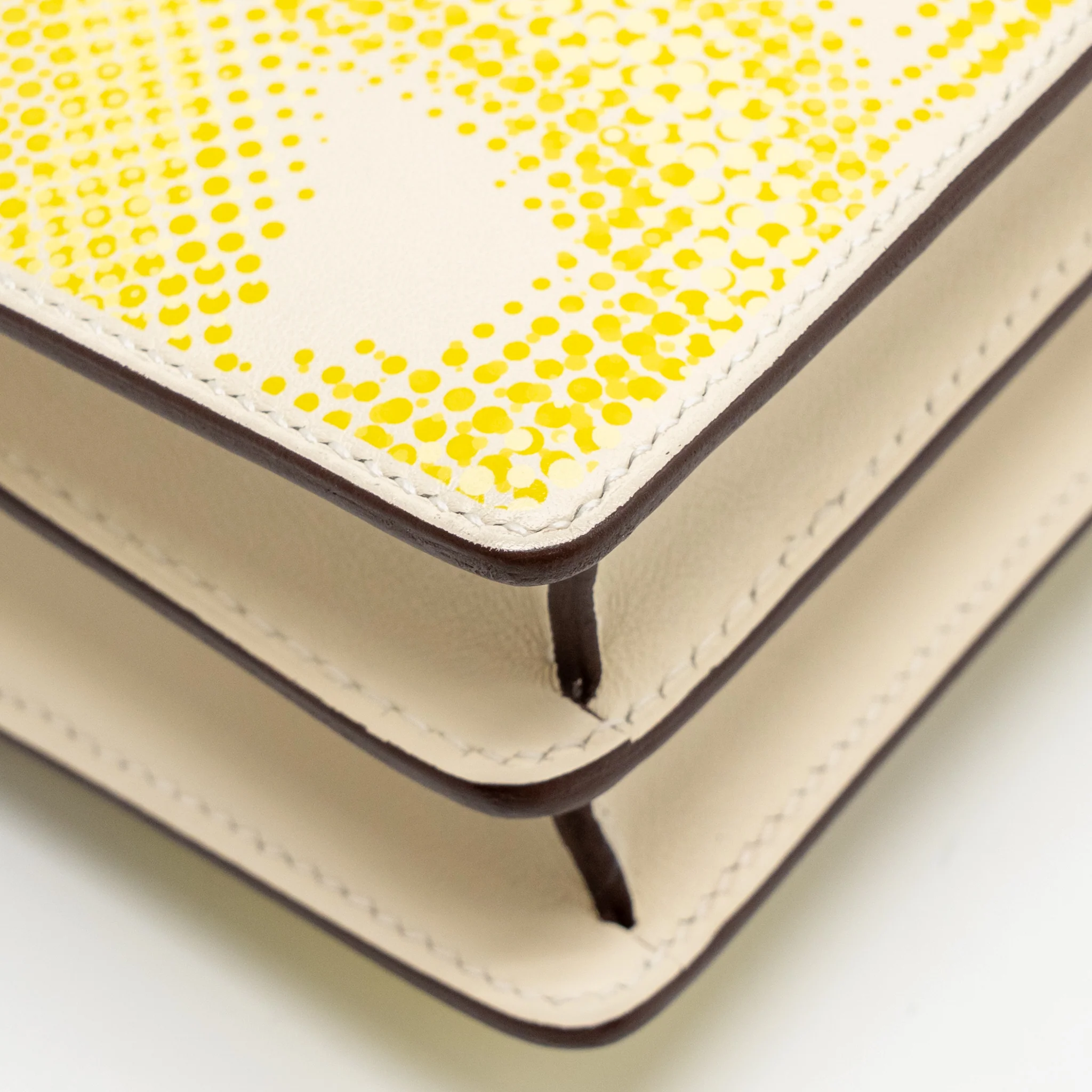 Hermes Mini Roulis Limited Edition Circuit 24 Faubourg Swift Nata/Lime/Jaune Bourgeon/Jaune Poussin SHW STAMP U - Image 10