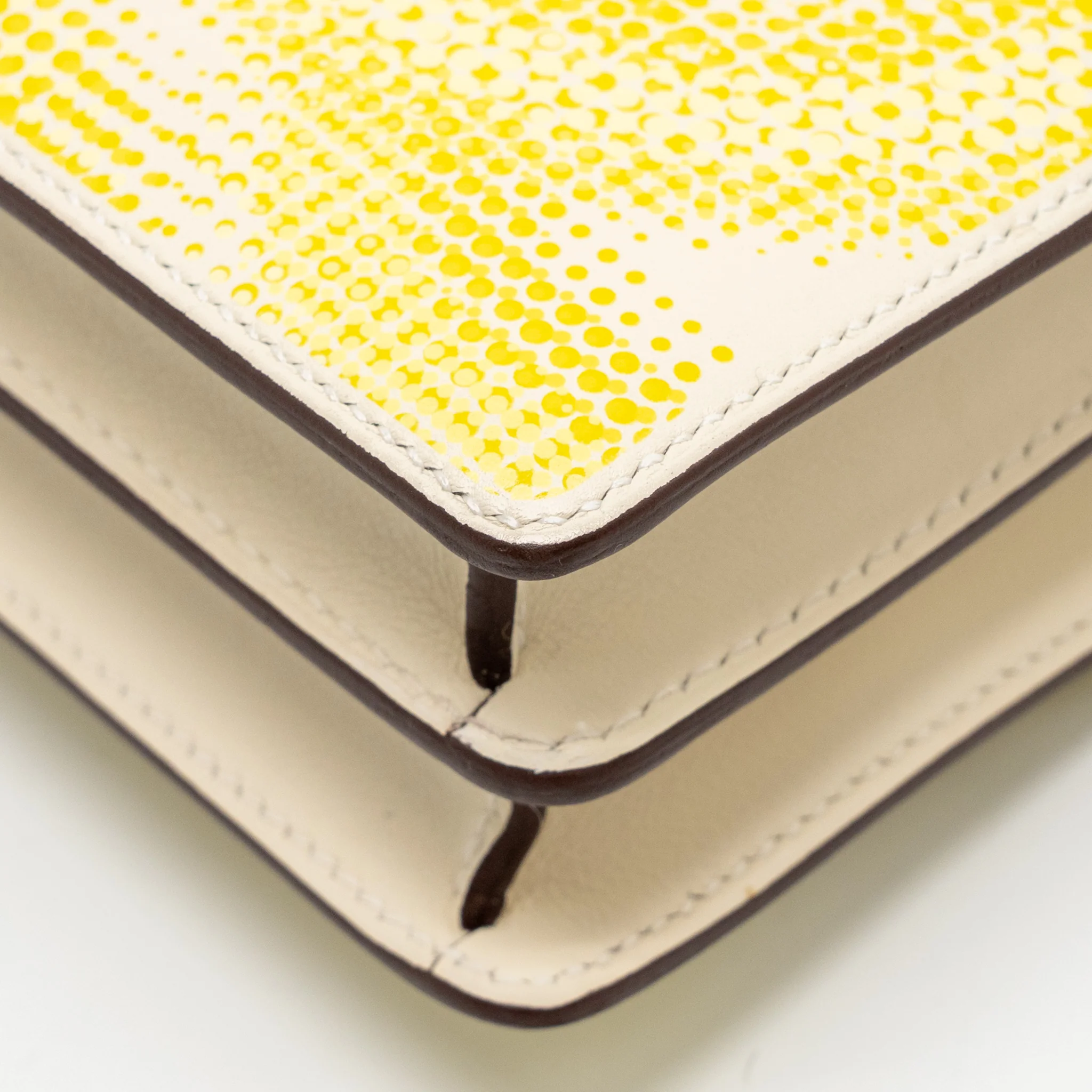 Hermes Mini Roulis Limited Edition Circuit 24 Faubourg Swift Nata/Lime/Jaune Bourgeon/Jaune Poussin SHW STAMP U - Image 11