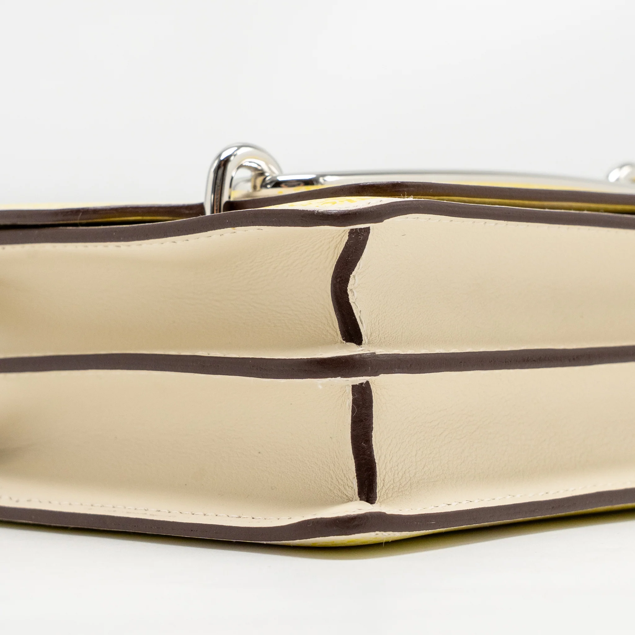 Hermes Mini Roulis Limited Edition Circuit 24 Faubourg Swift Nata/Lime/Jaune Bourgeon/Jaune Poussin SHW STAMP U - Image 6