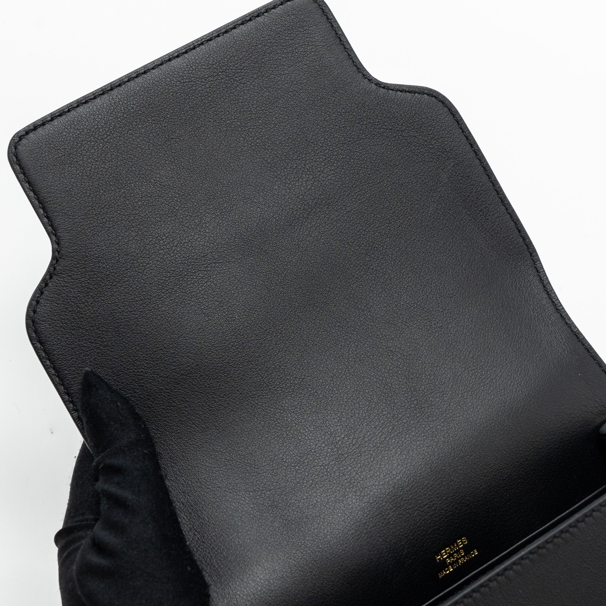 HERMES MINI ROULIS SWIFT BLACK GHW STAMP Y - Image 11