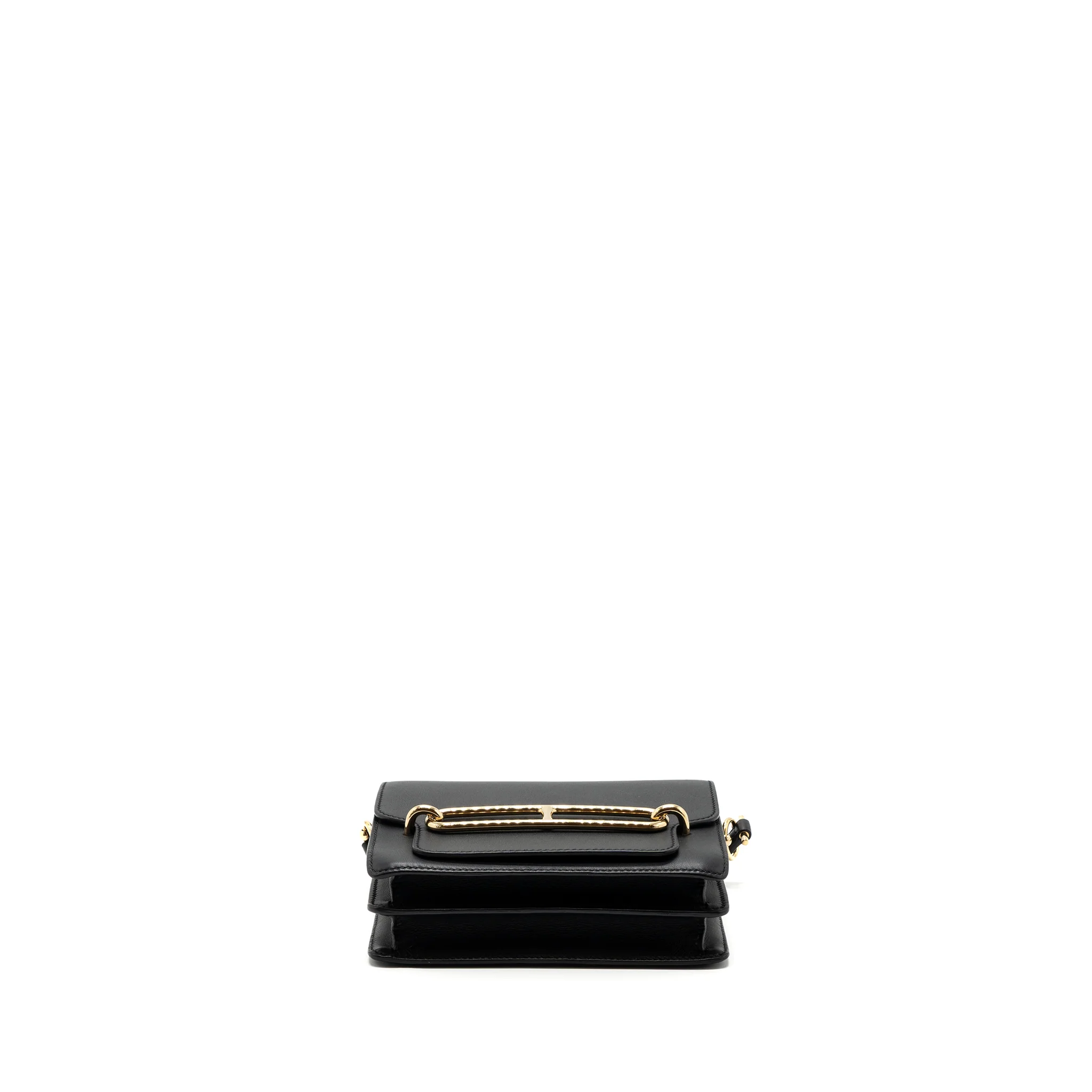 HERMES MINI ROULIS SWIFT BLACK GHW STAMP Y - Image 6