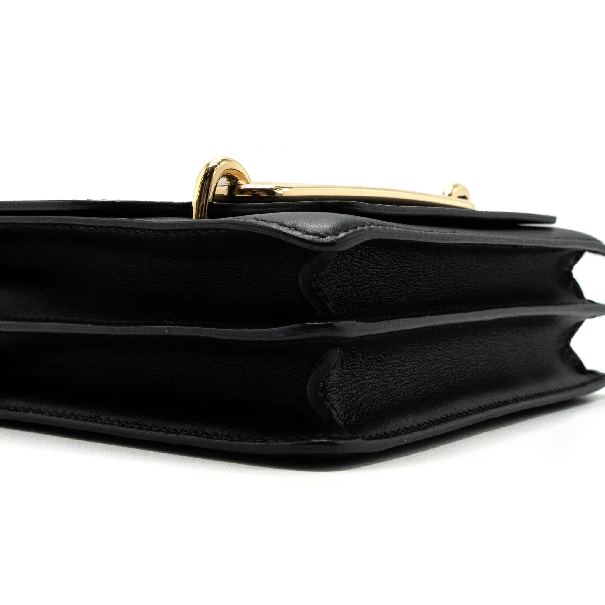 HERMES MINI ROULIS SWIFT BLACK GHW STAMP Y - Image 7