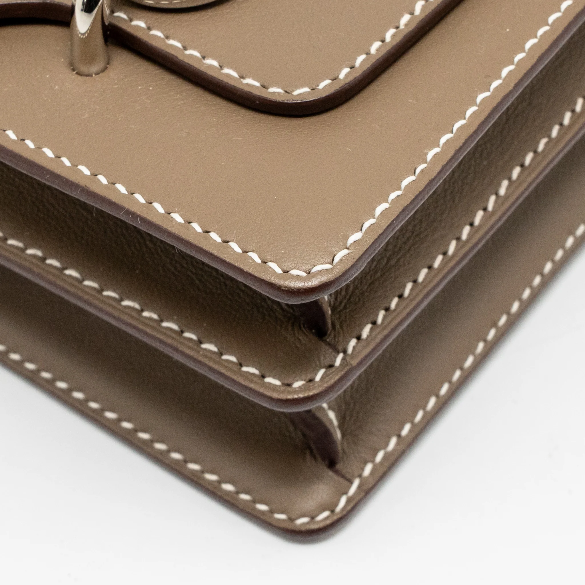 Hermes Mini Roulis Swift Etoupe SHW Stamp Y - Image 11
