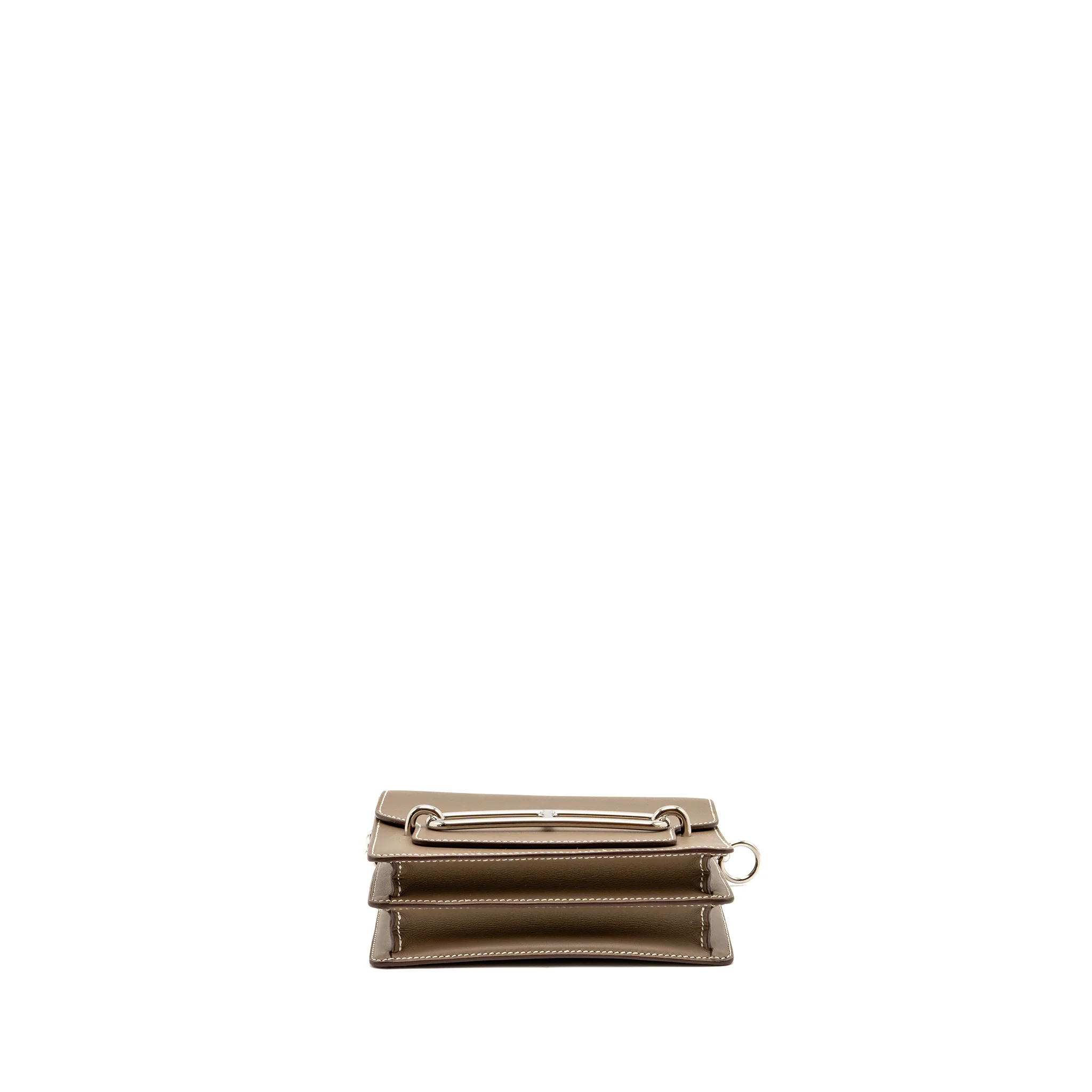 Hermes Mini Roulis Swift Etoupe SHW Stamp Y - Image 6
