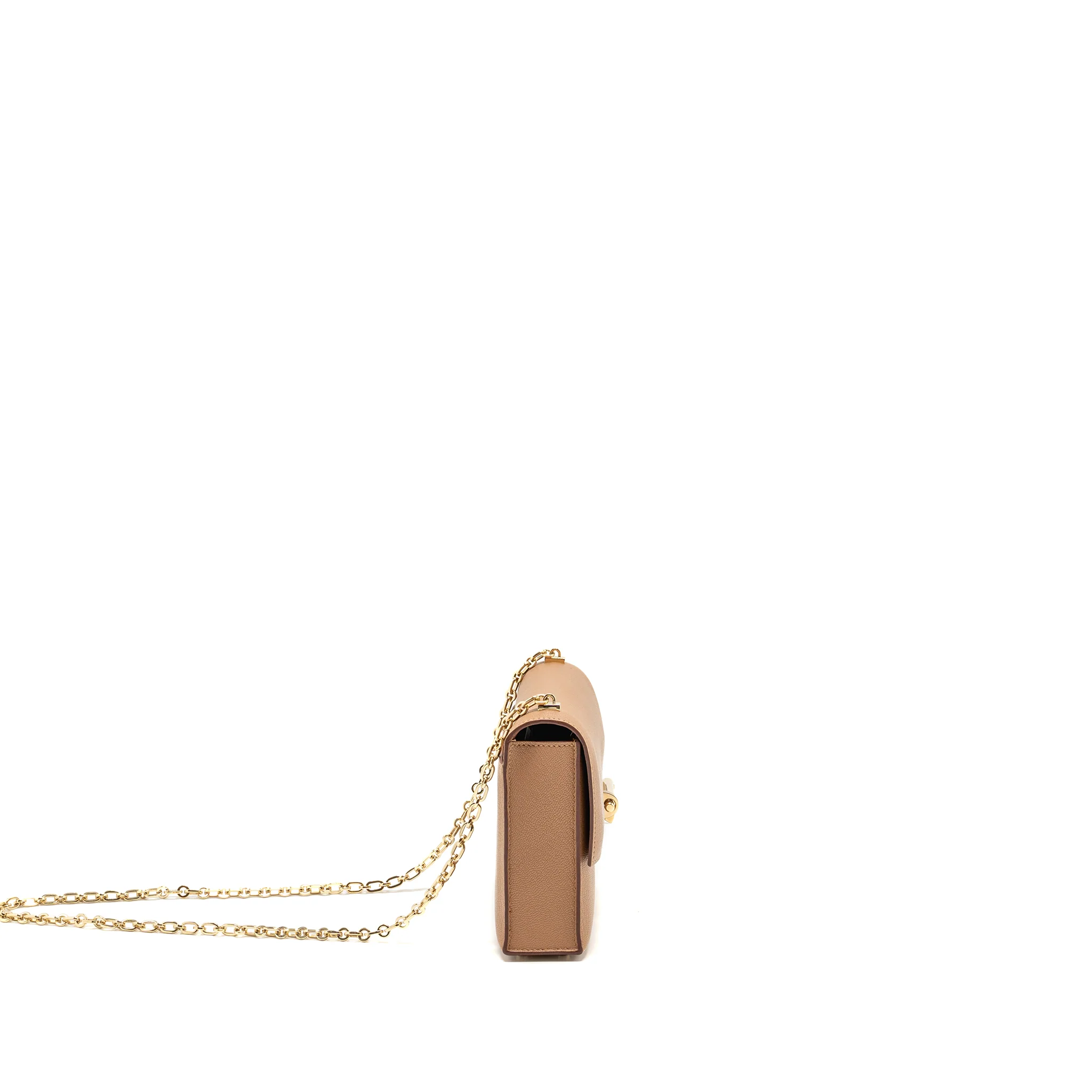 Hermes Mini Verrou Chèvre Mysore 2J Quebracho LGHW Stamp U - Image 3