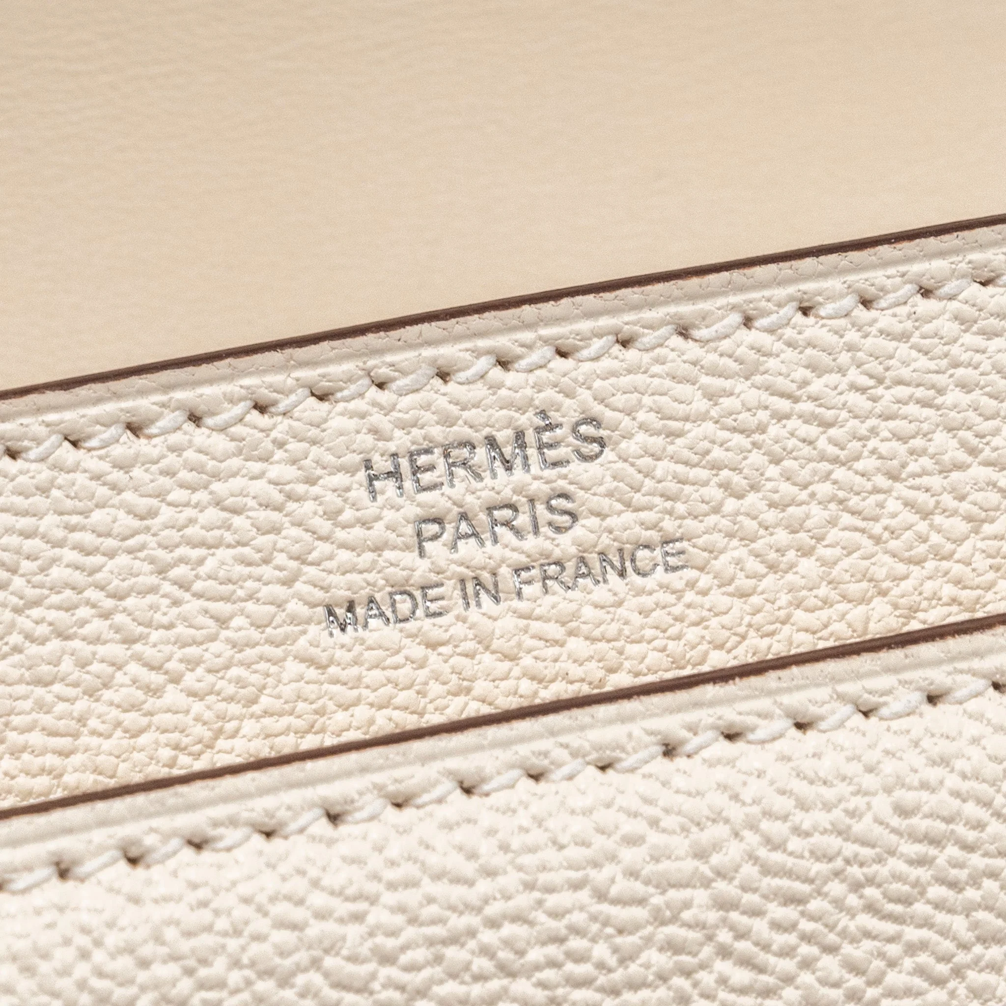 Hermes Mini Verrou chevre mysore nata / multicolor strap SHW stamp U - Image 12