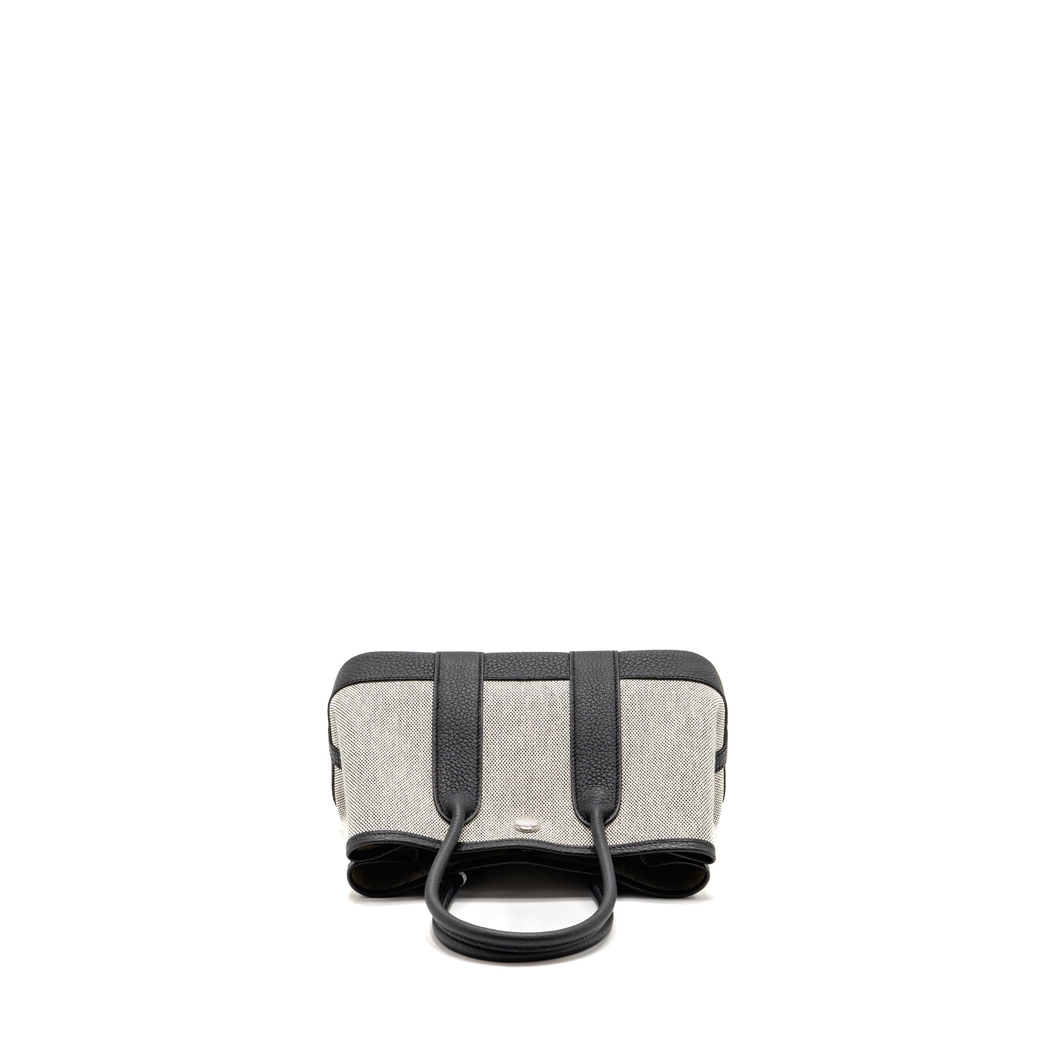 Hermes Neo Garden Party 23 Negonda / Canvas Ecru / Black SHW Stamp K - Image 5
