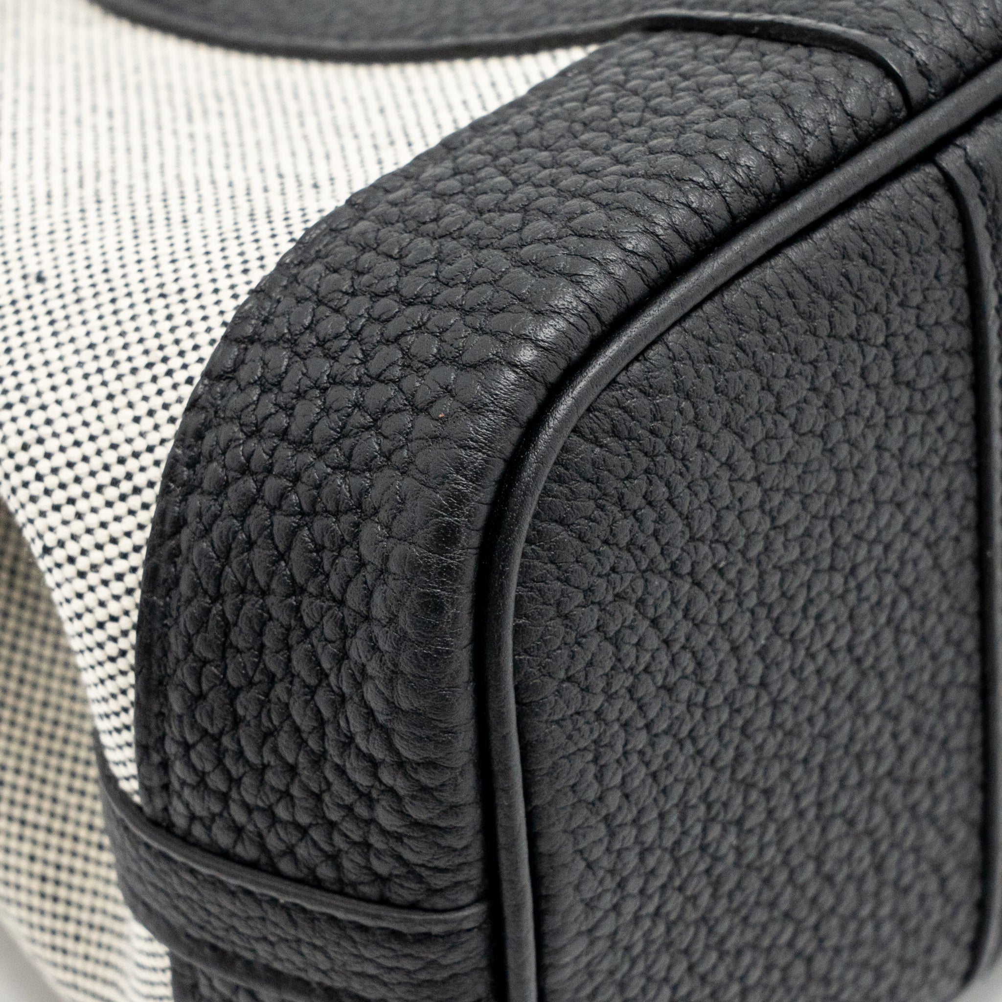 Hermes neo garden party 23 negonda/canvas ecru/black SHW stamp K - Image 11