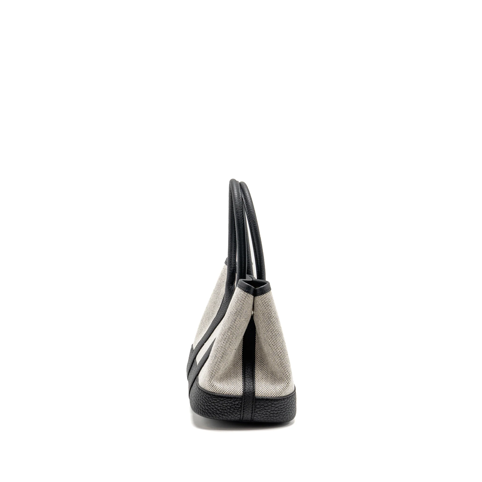 Hermes Neo Garden Party 23 NEGONDA/CANVAS ECRU/NOIR SHW Stamp K - Image 3