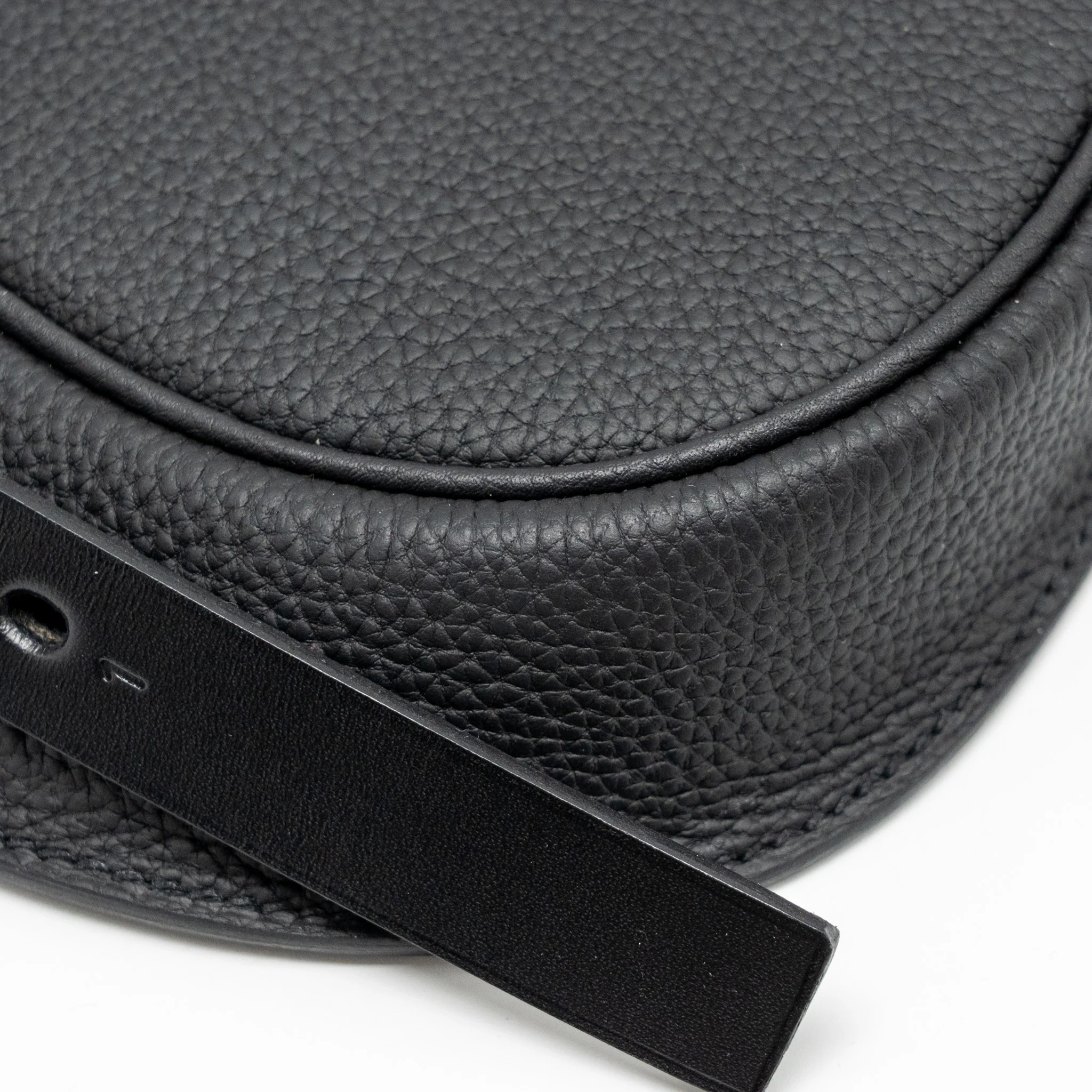 Hermes Perspective Cavaliere 21 Bag Togo/Vache Hunter Black SHW Stamp B - Image 9