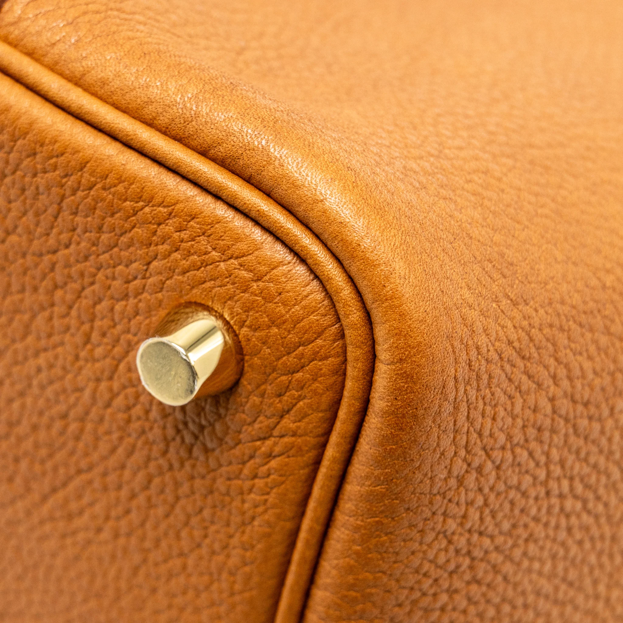 Hermes Picotin 18 Lock Bag Barenia Faubourg Fauve GHW Stamp W - Image 11