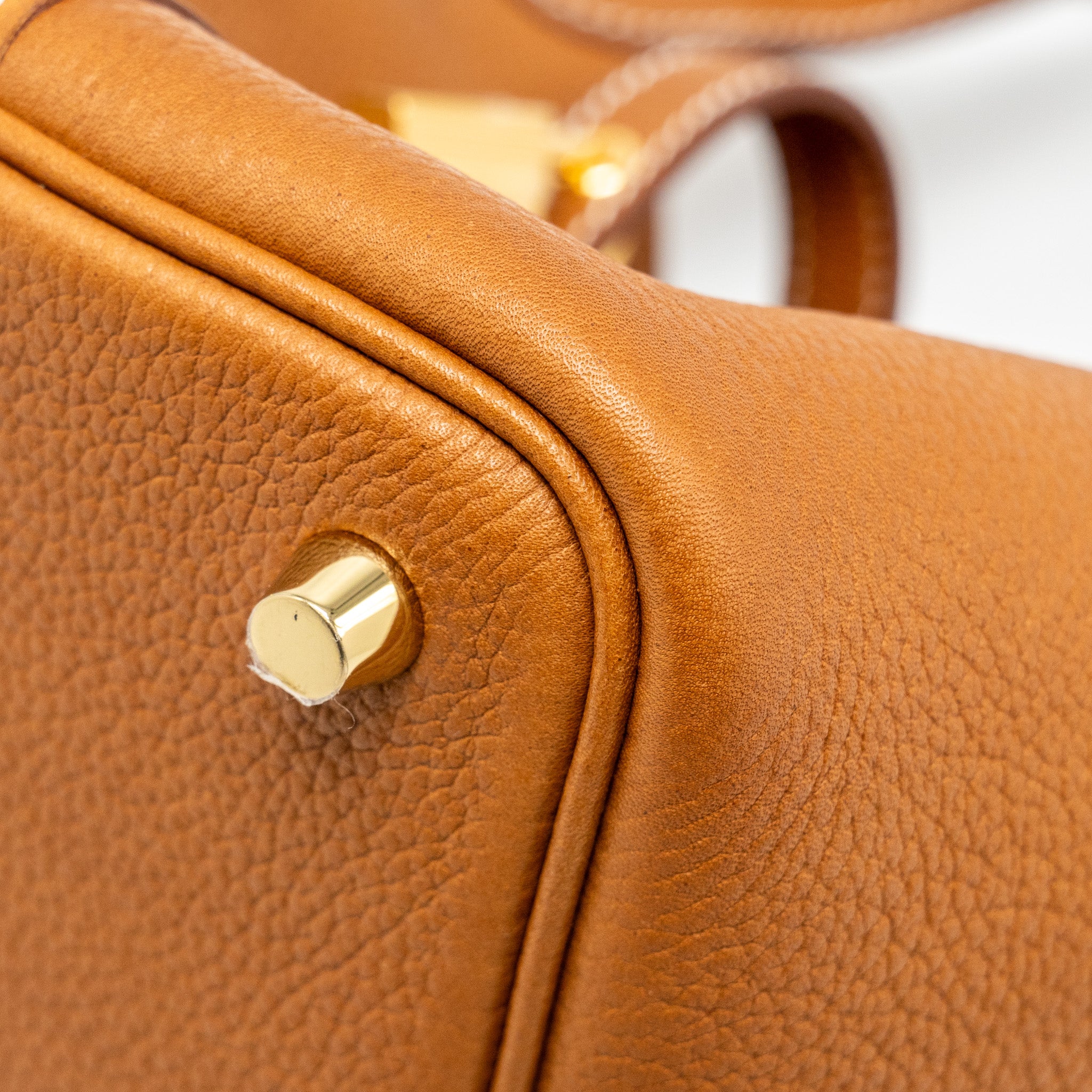 Hermes Picotin 18 Lock Bag Barenia Faubourg Fauve GHW Stamp W - Image 9