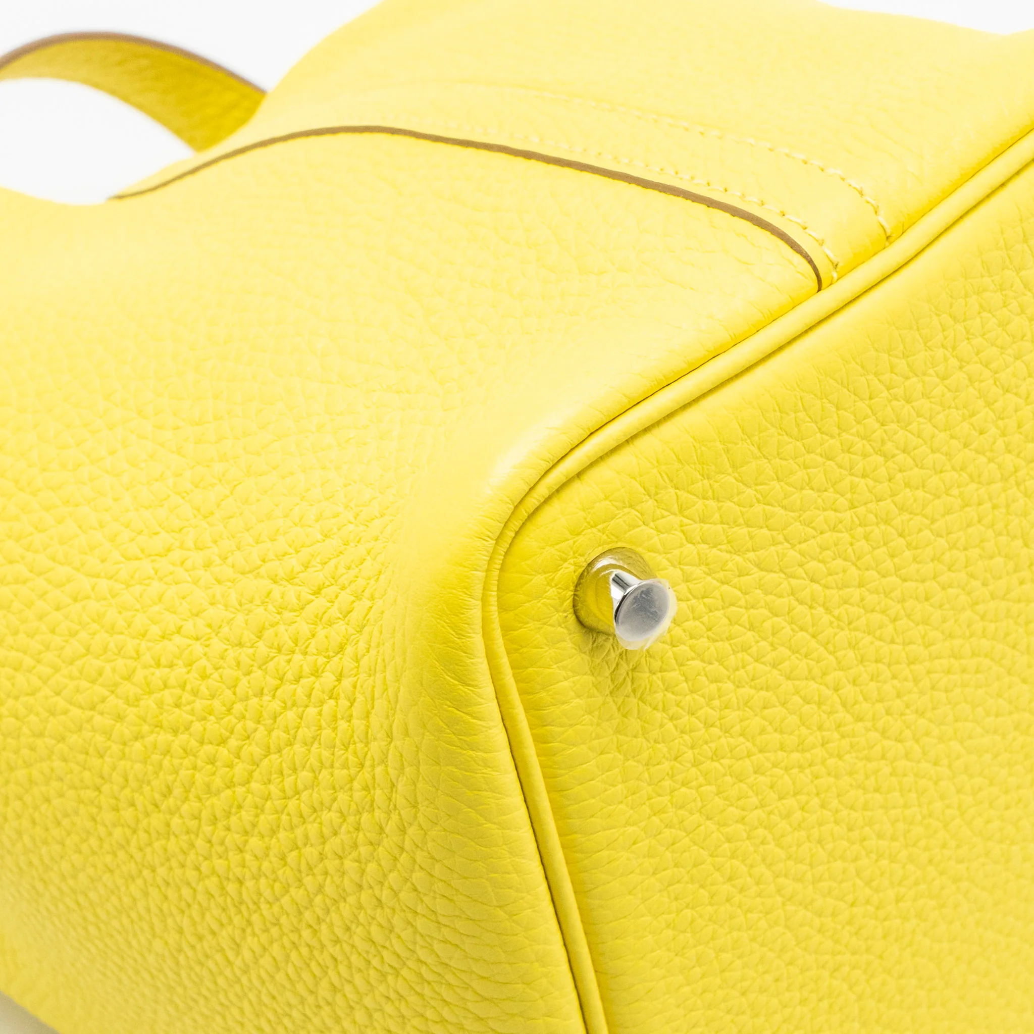Hermes Picotin 18 Lock Bag Clemence 9R Lime SHW Stamp U - Image 11
