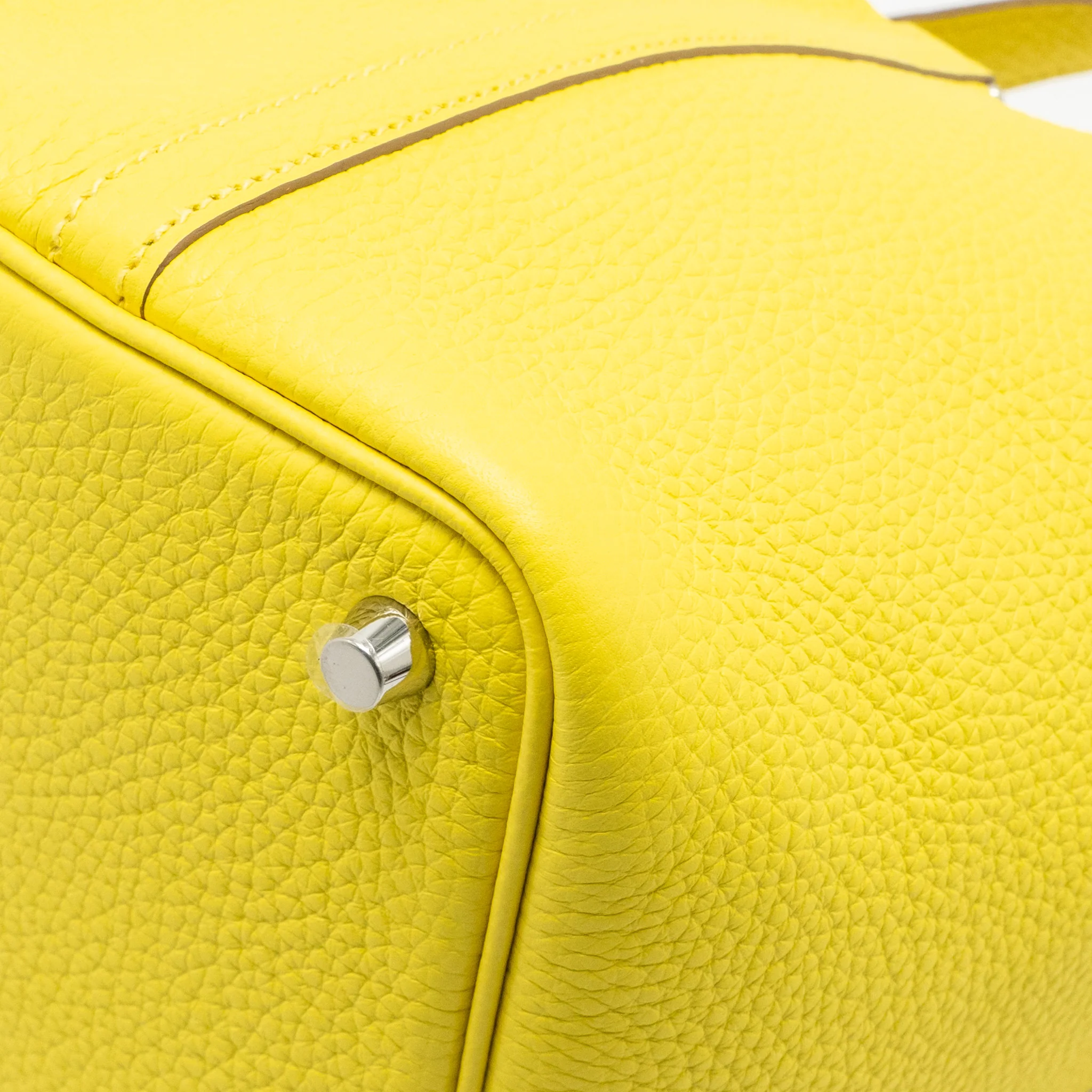 Hermes Picotin 18 Lock Bag Clemence 9R Lime SHW Stamp U - Image 12