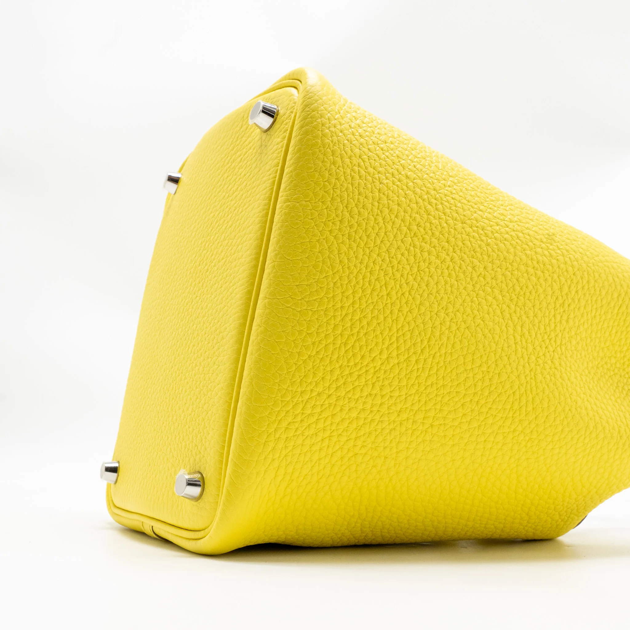 Hermes Picotin 18 Lock Bag Clemence 9R Lime SHW Stamp U - Image 8
