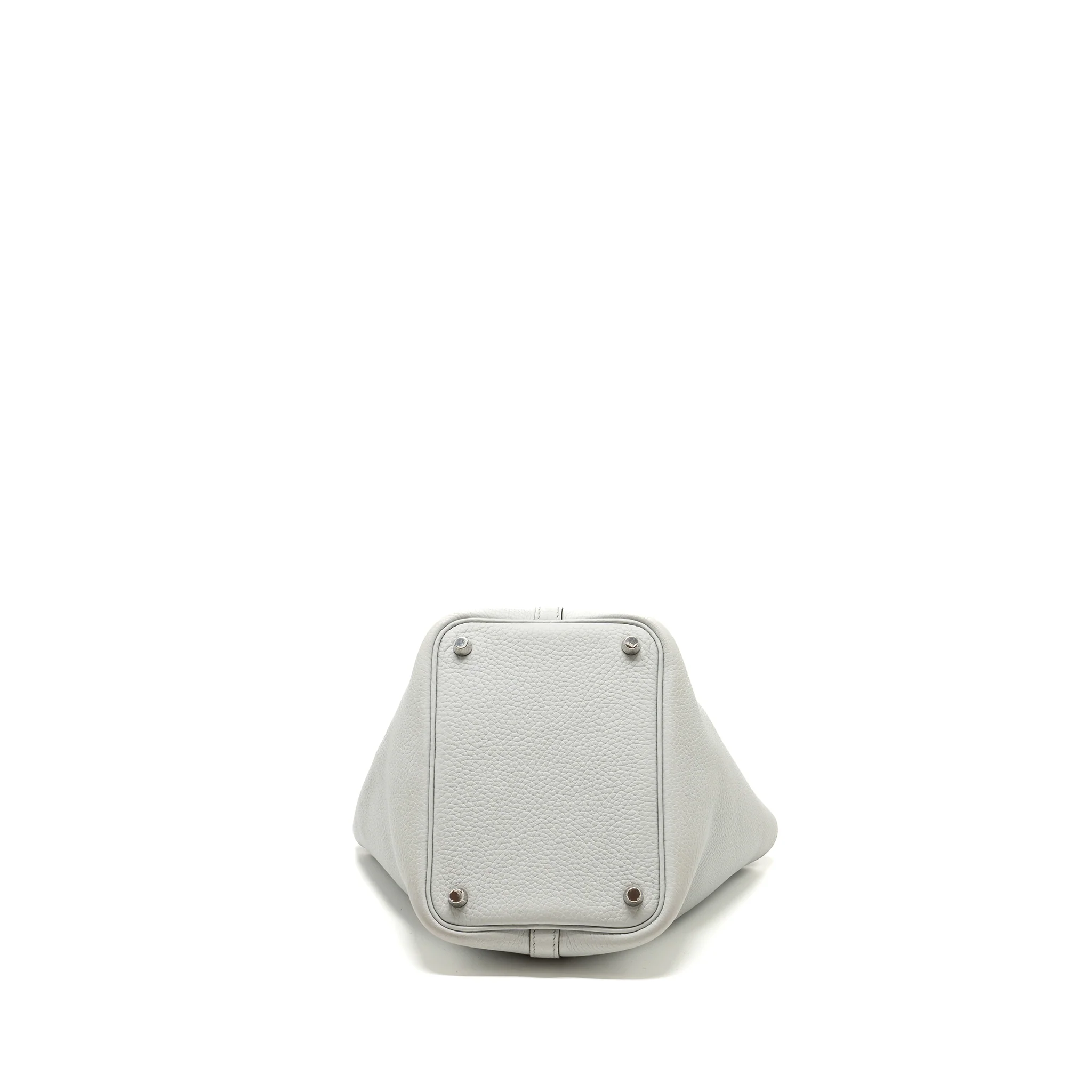 Hermes Picotin 18 Lock Bag Clemence Blue Pale SHW Stamp U - Image 5