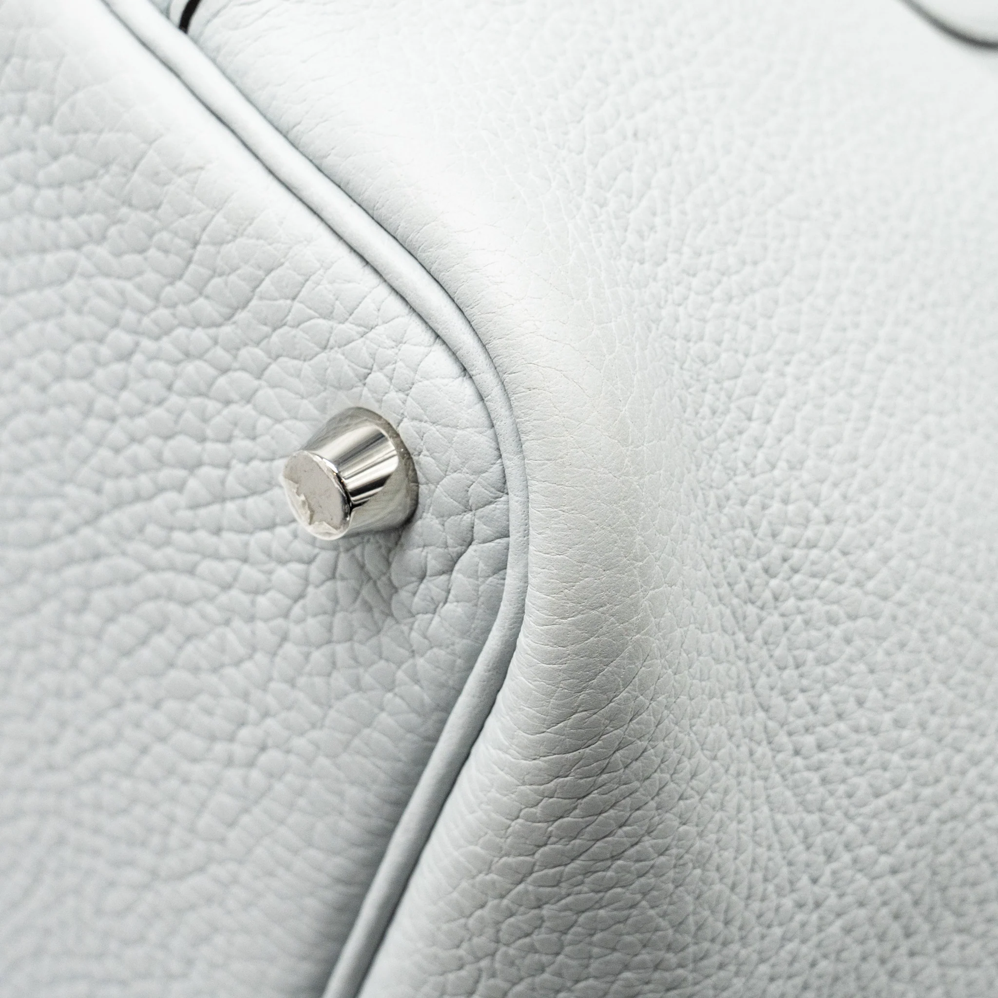 Hermes Picotin 18 Lock Bag Clemence Blue Pale SHW Stamp U - Image 9