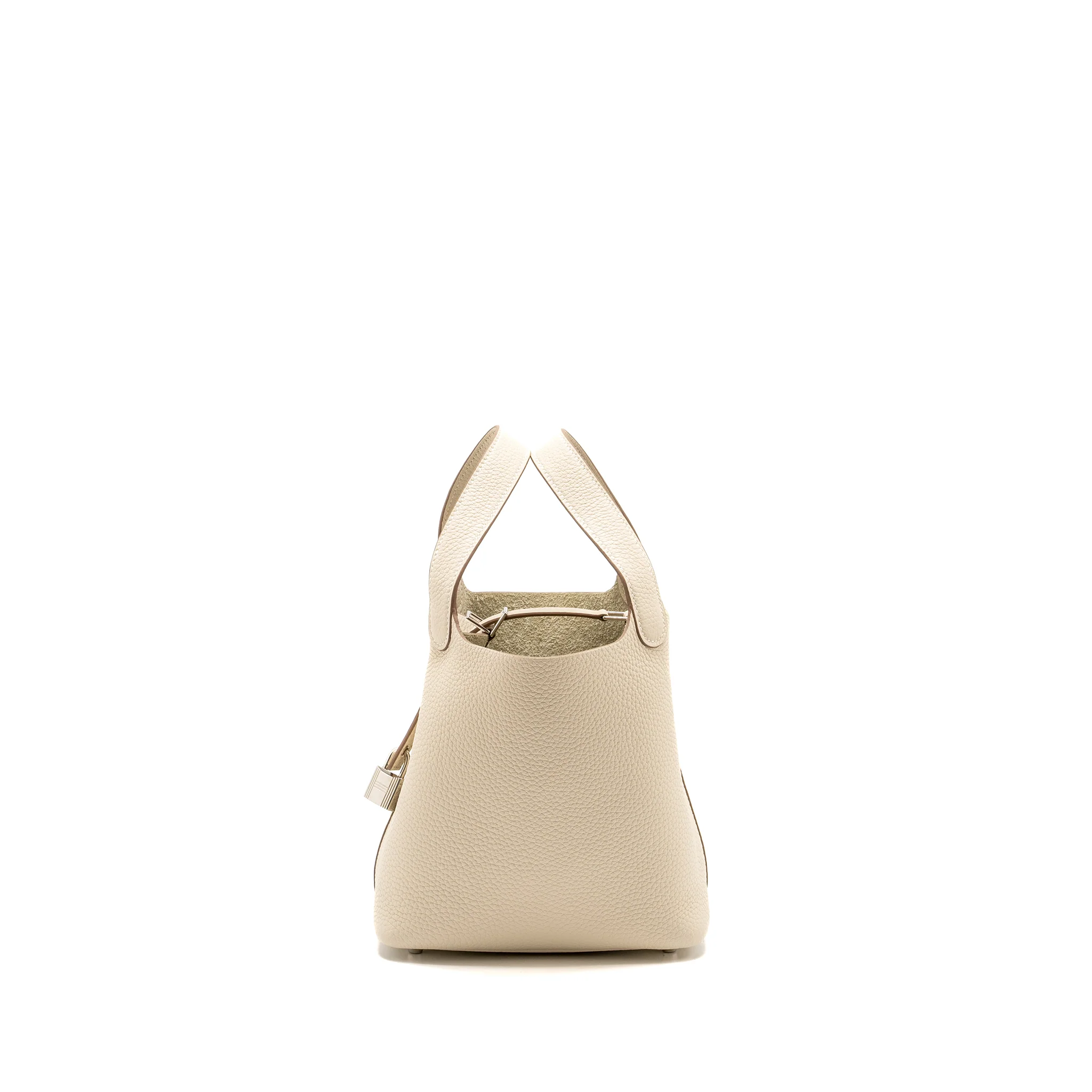 Hermes Picotin18 Lock Bag Clemence Craie SHW Stamp Y - Image 3
