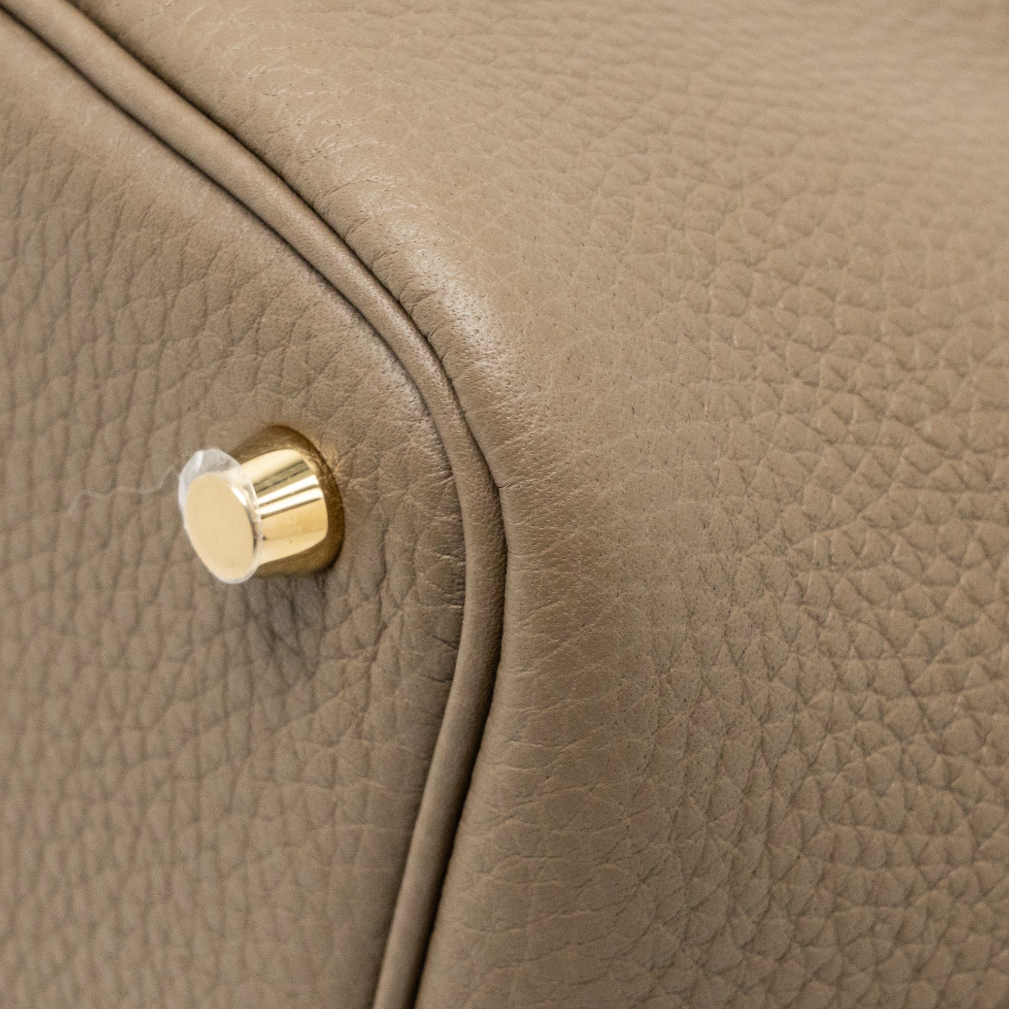 Hermes picotin 18 lock bag clemence etoupe GHW stamp K - Image 10