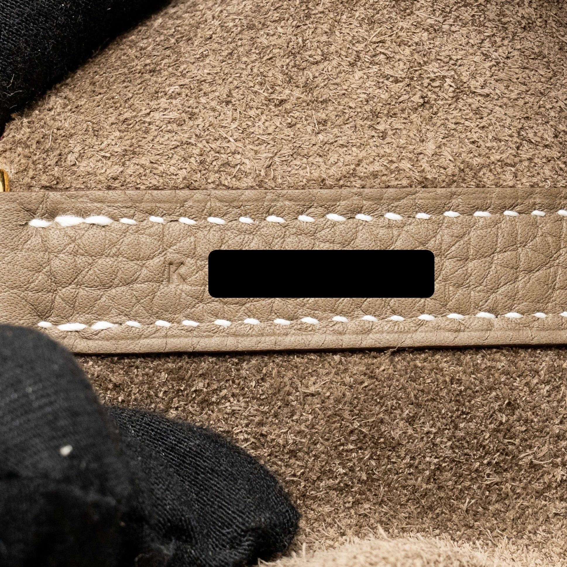 Hermes picotin 18 lock bag clemence etoupe GHW stamp K - Image 15