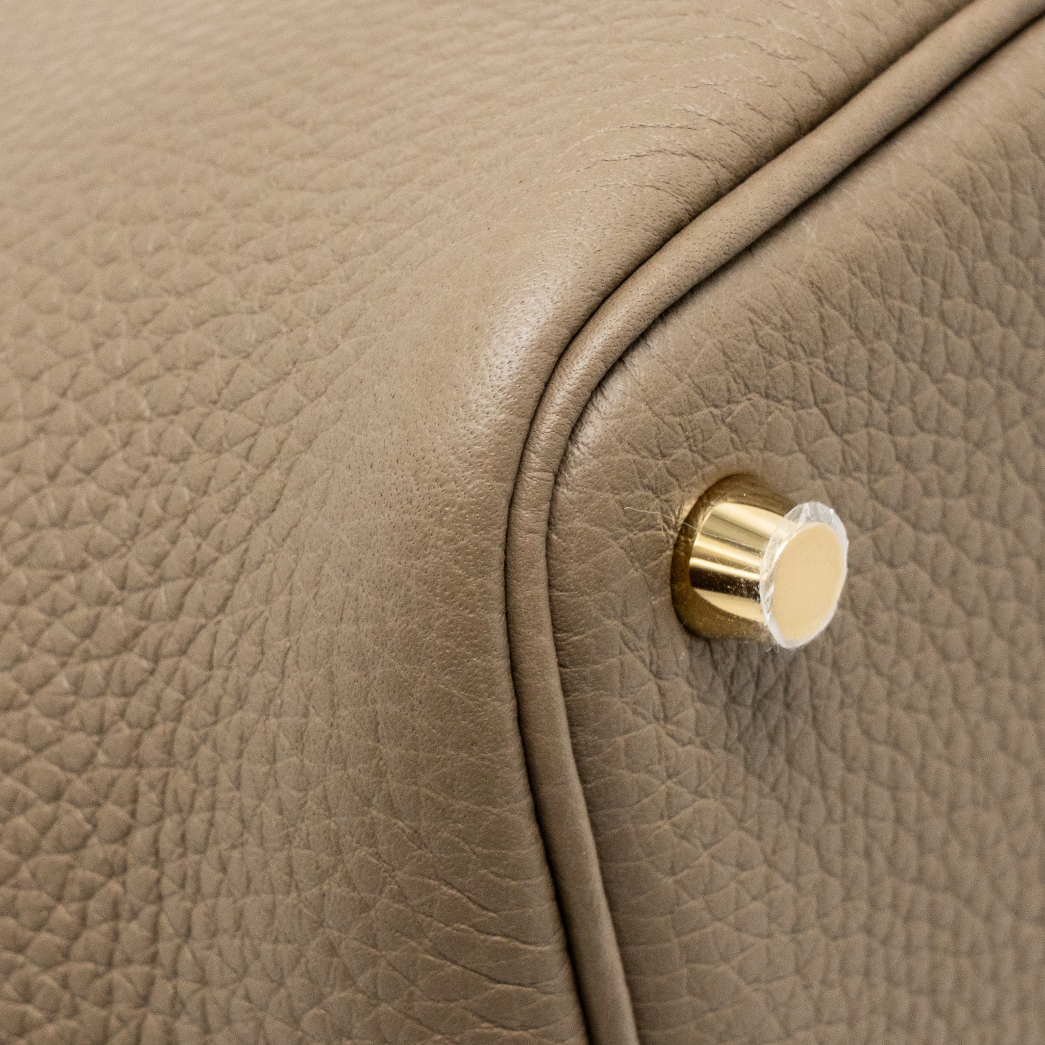 Hermes picotin 18 lock bag clemence etoupe GHW stamp K - Image 9