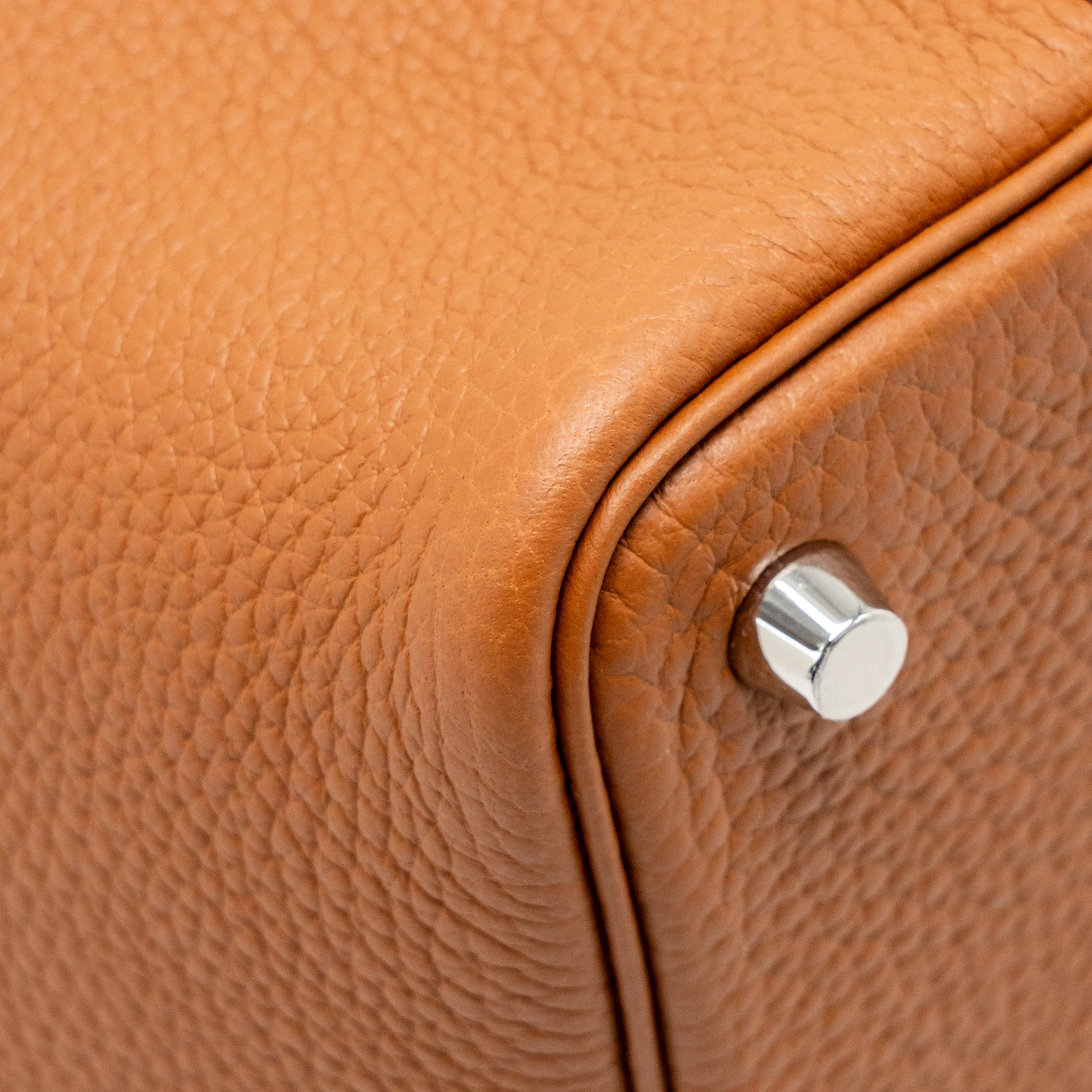 Hermes Picotin 18 Lock Bag Clemence Gold SHW Stamp Z - Image 8