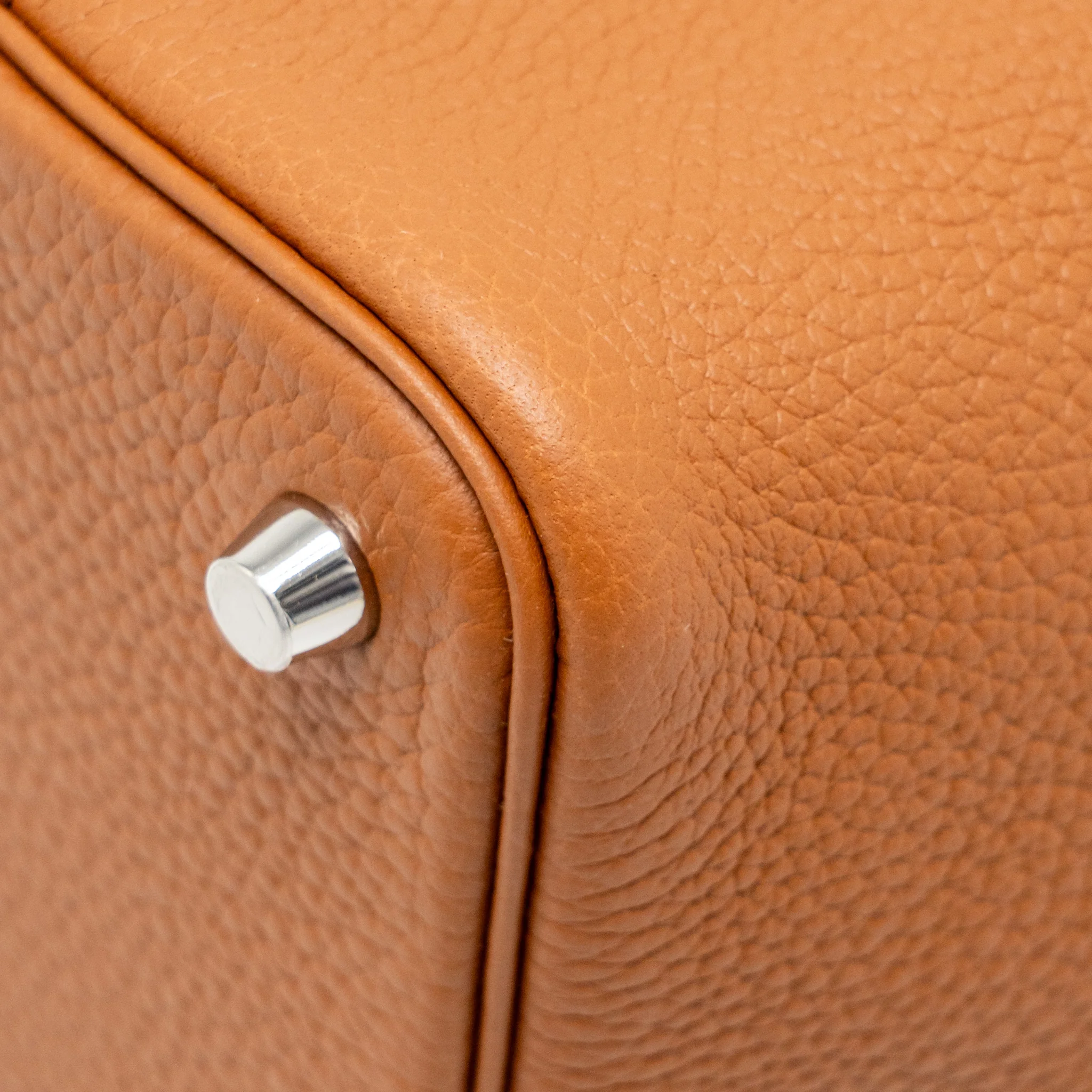 Hermes Picotin 18 Lock Bag Clemence Gold SHW Stamp Z - Image 9