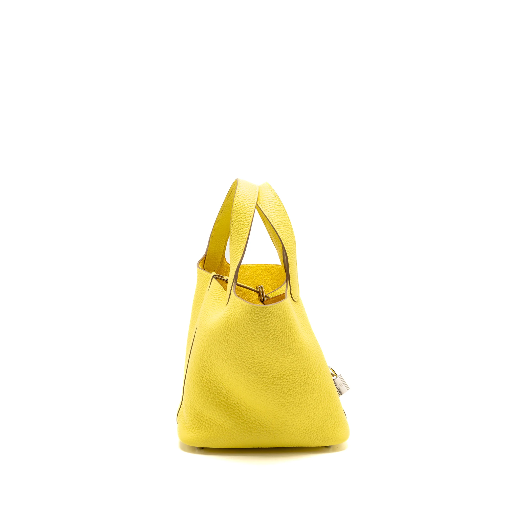 Hermes picotin 18 lock bag clemence lime SHW stamp U - Image 3