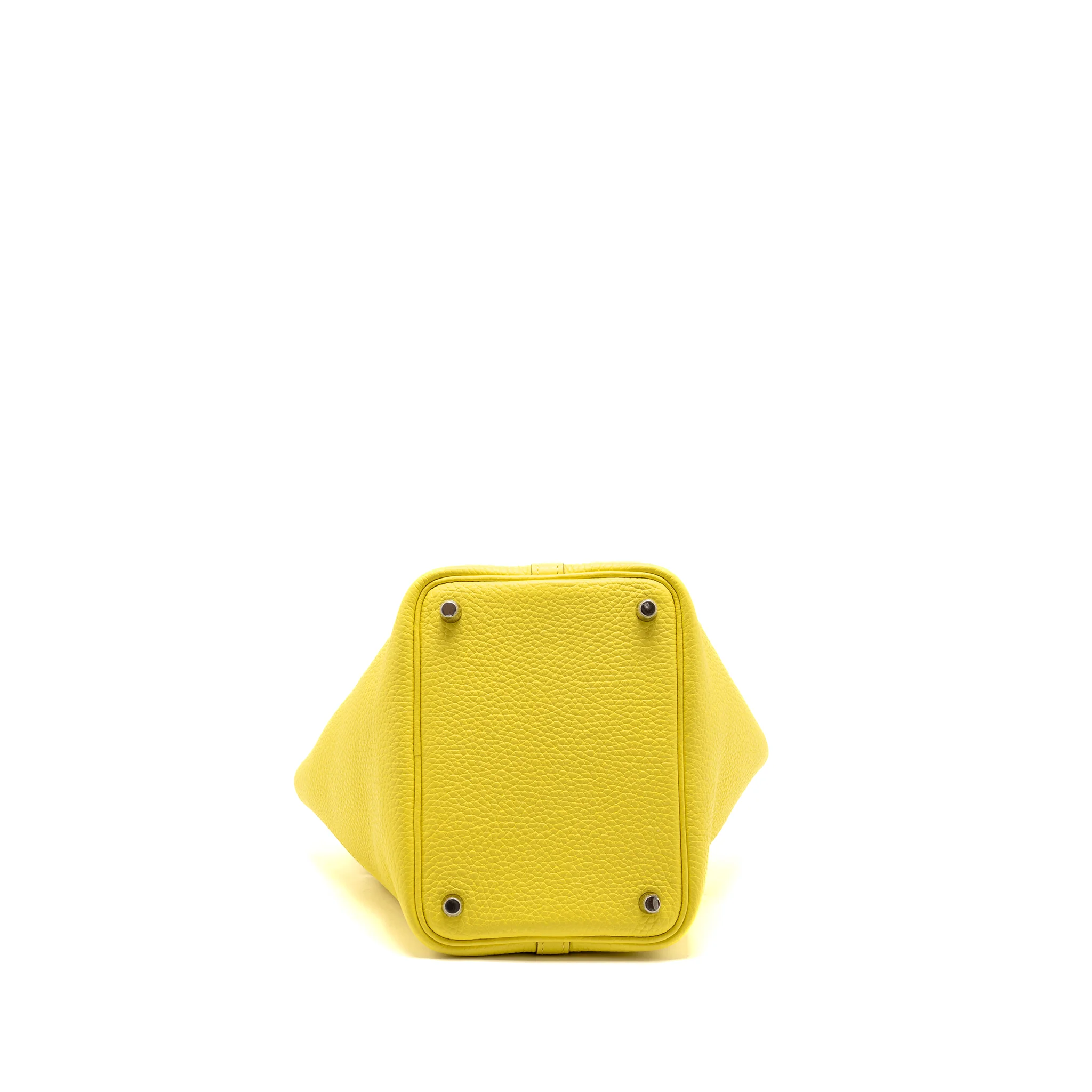 Hermes picotin 18 lock bag clemence lime SHW stamp U - Image 6