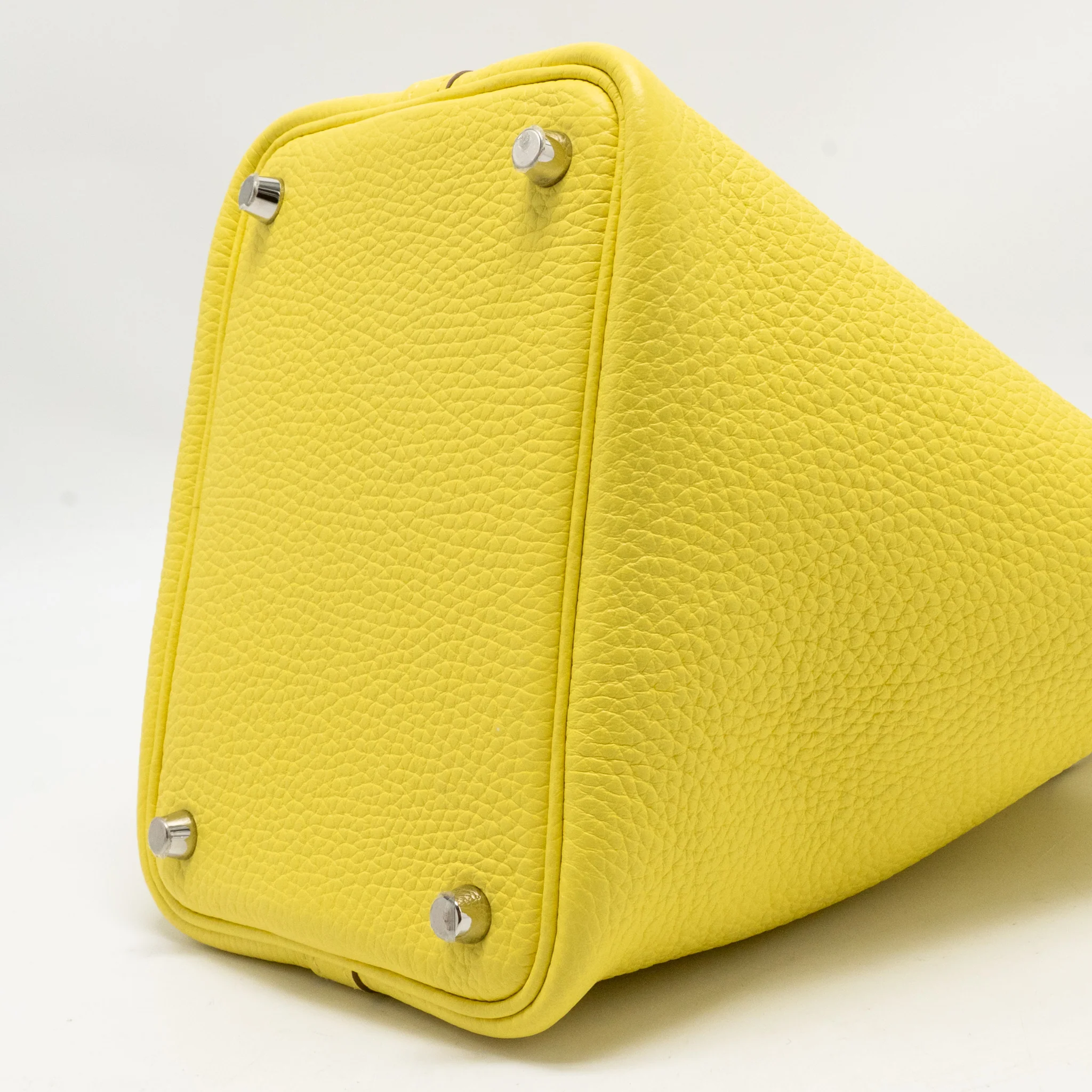 Hermes picotin 18 lock bag clemence lime SHW stamp U - Image 8