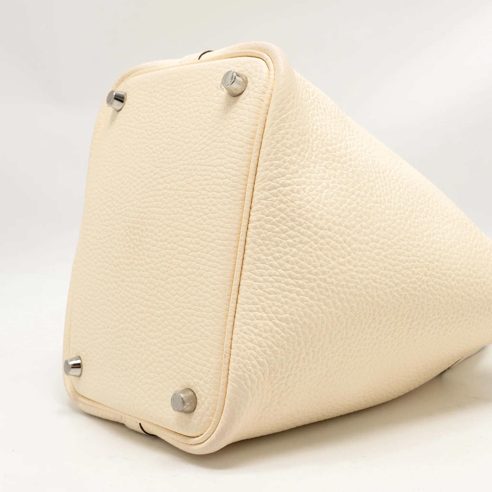 Hermes picotin 18 lock bag clemence Nata SHW stamp B - Image 8